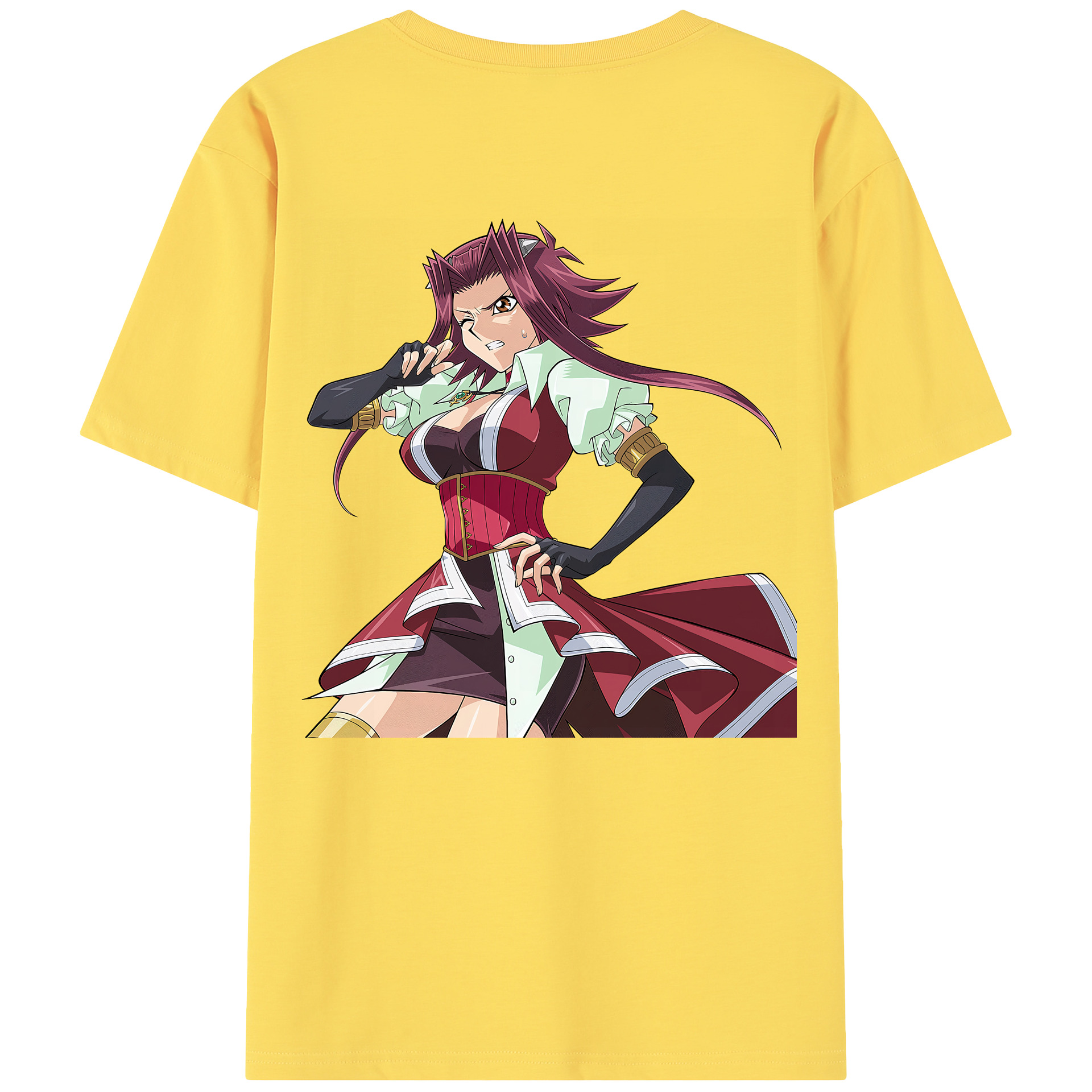 （画像用） 遊☆戯☆王 Yu-Gi-Oh! 綿100％半袖Tシャツ（背面プリント）