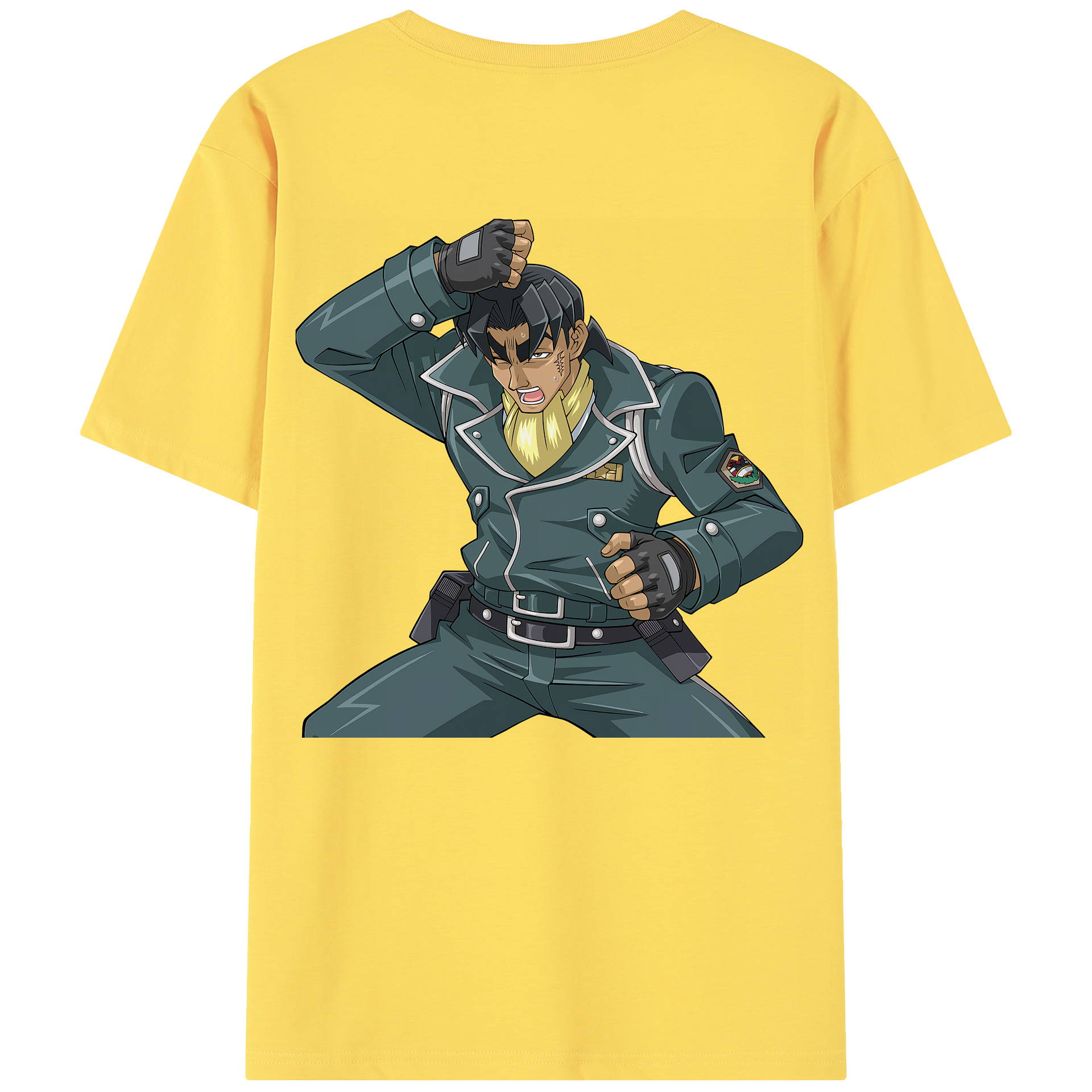 （画像用） 遊☆戯☆王 Yu-Gi-Oh! 綿100％半袖Tシャツ（背面プリント）