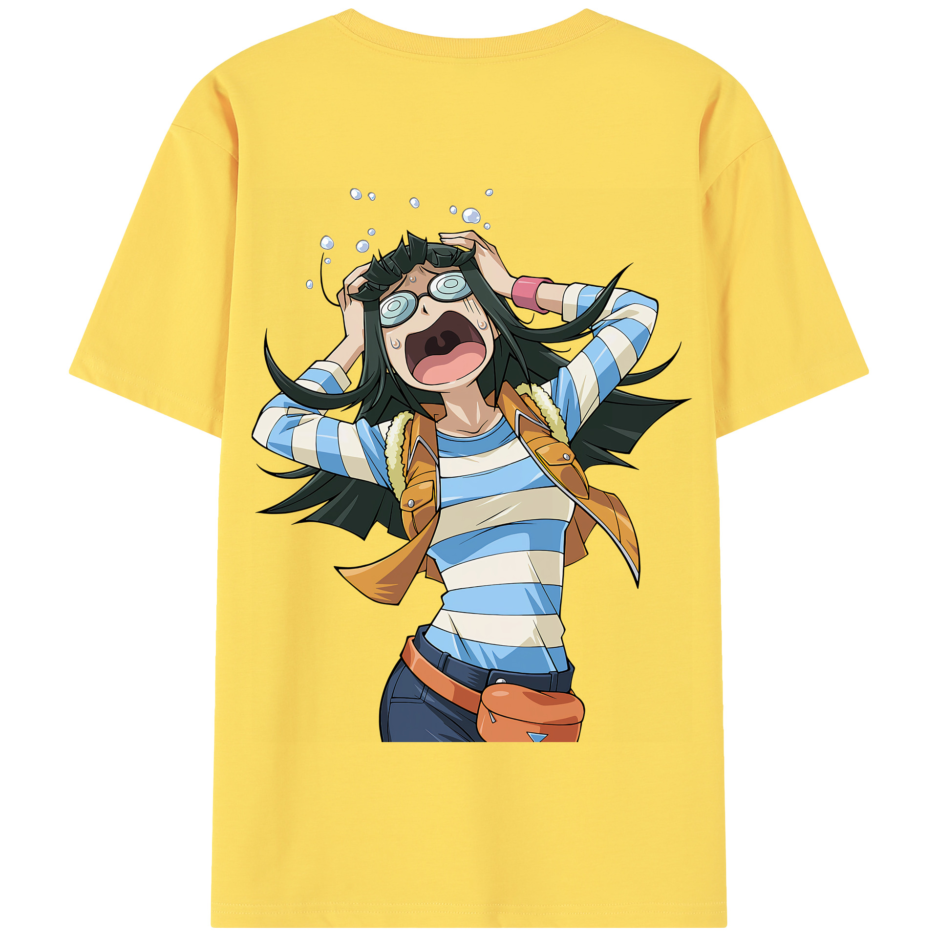 （画像用） 遊☆戯☆王 Yu-Gi-Oh! 綿100％半袖Tシャツ（背面プリント）
