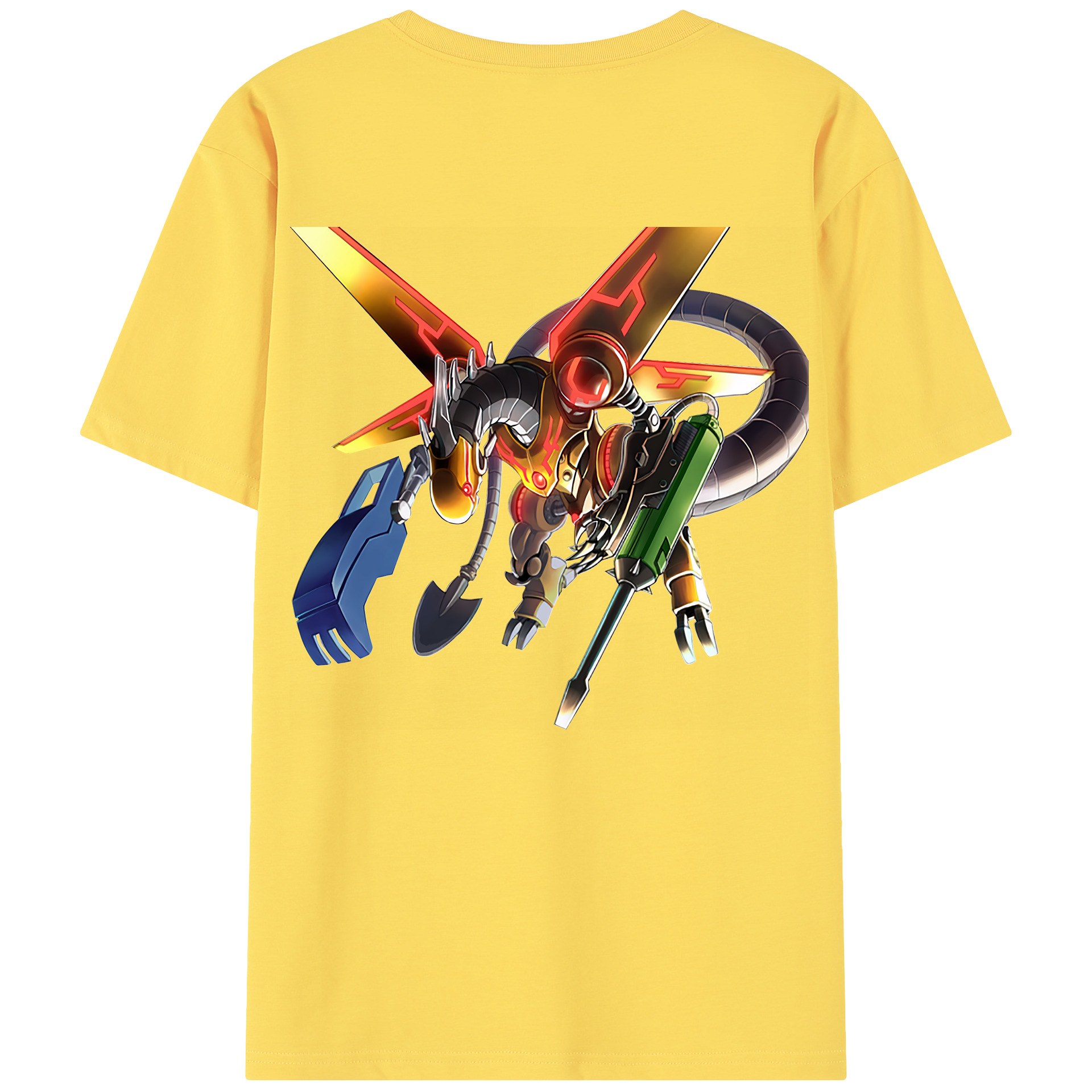 （画像用） 遊☆戯☆王 Yu-Gi-Oh! 綿100％半袖Tシャツ（背面プリント）