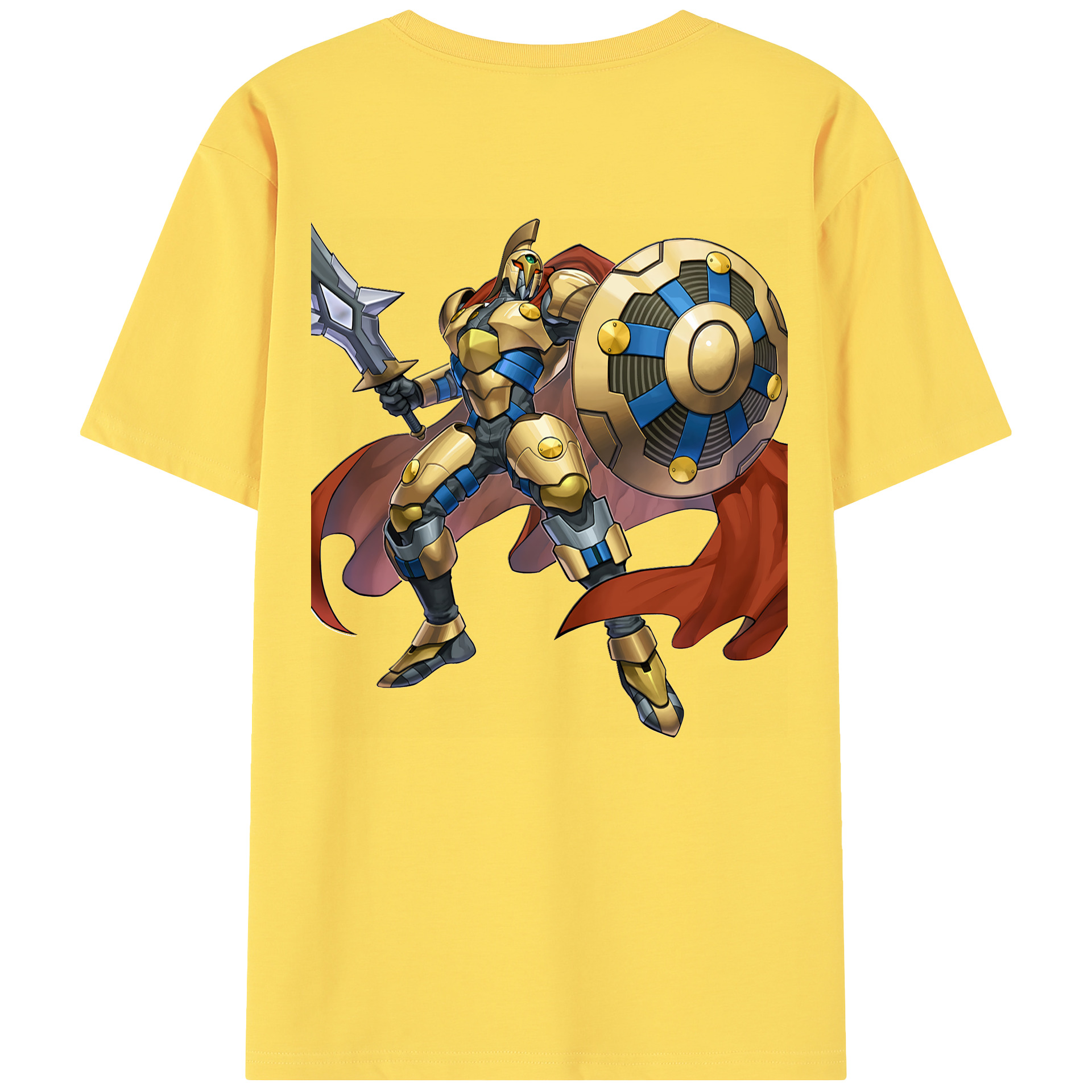 （画像用） 遊☆戯☆王 Yu-Gi-Oh! 綿100％半袖Tシャツ（背面プリント）