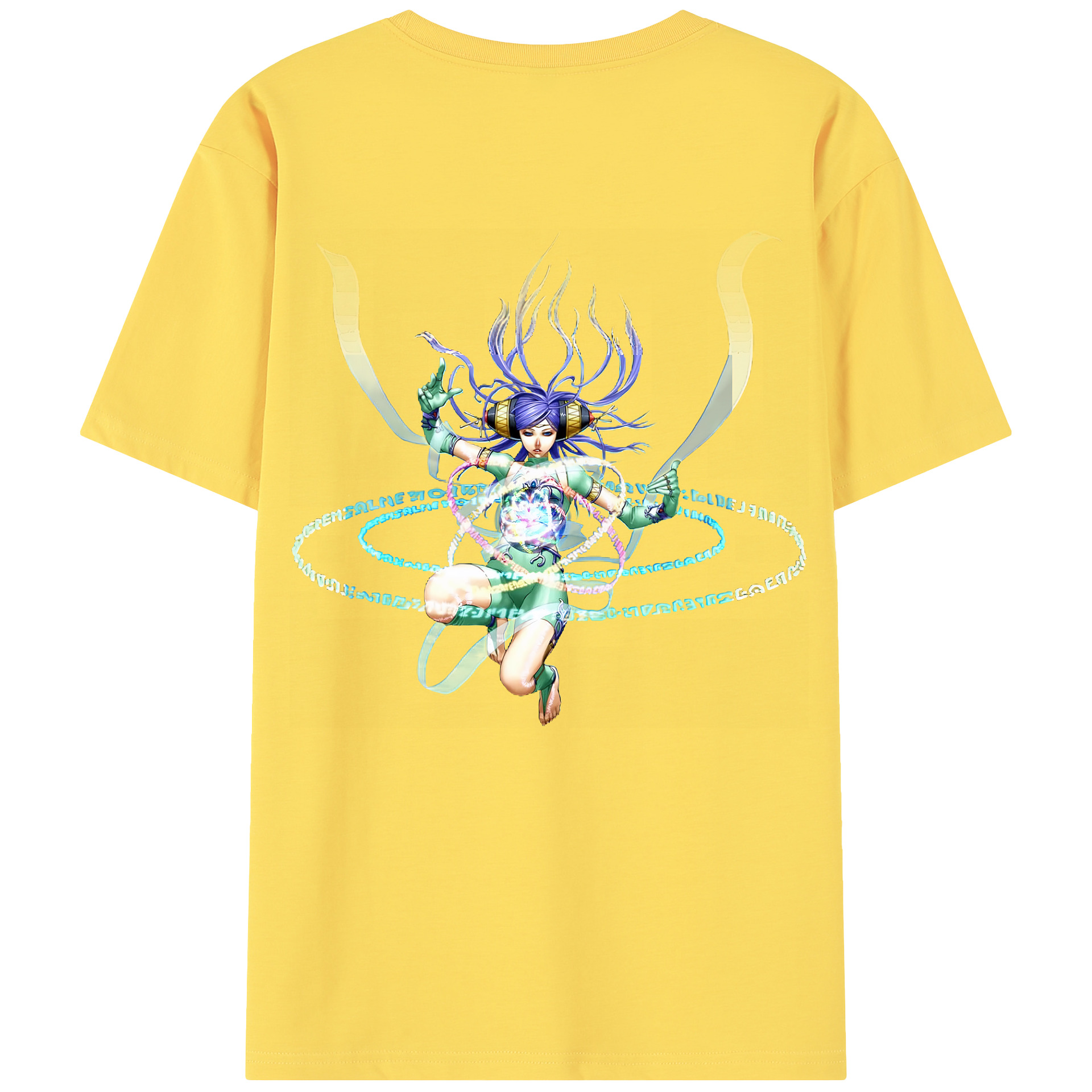 （画像用） 遊☆戯☆王 Yu-Gi-Oh! 綿100％半袖Tシャツ（背面プリント）