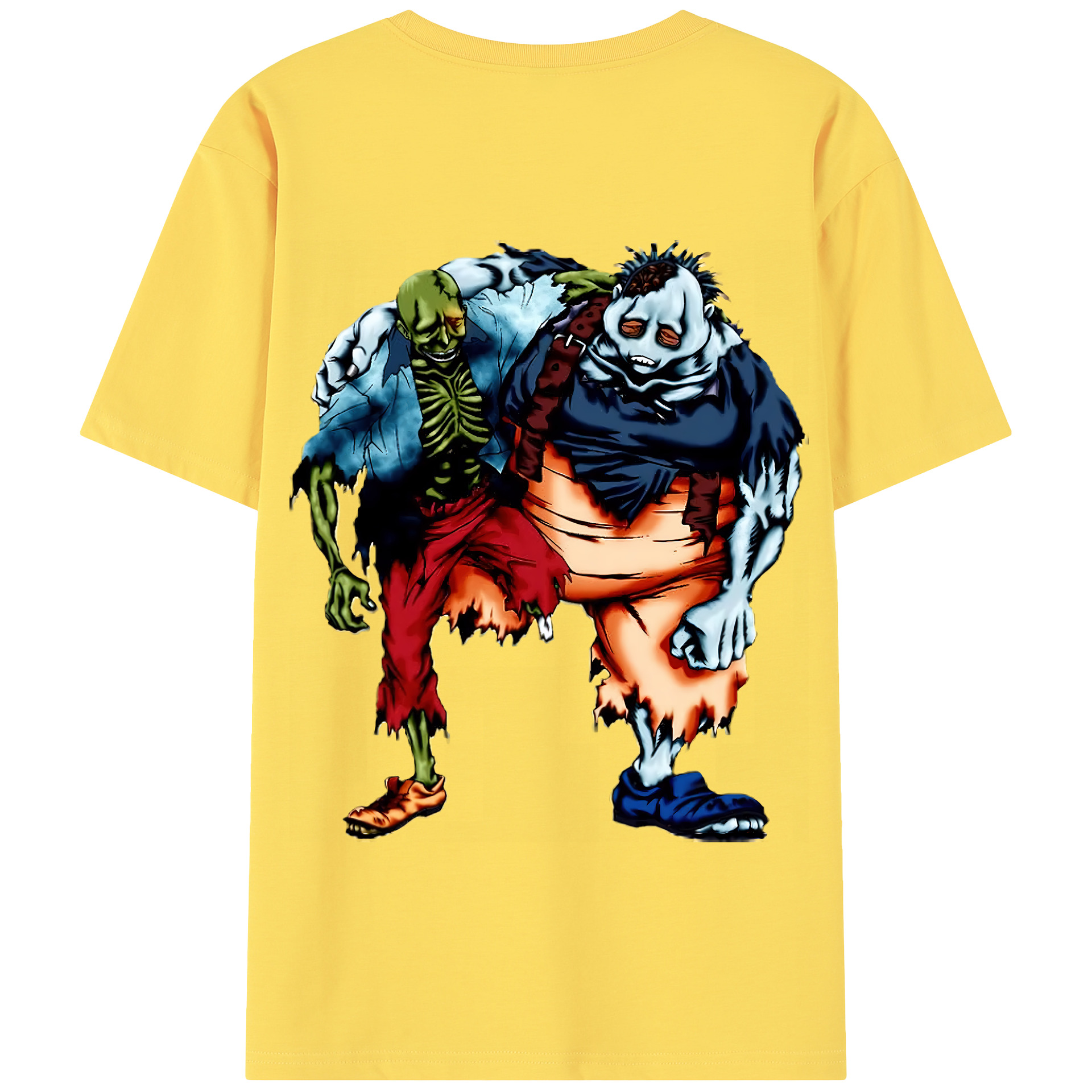（画像用） 遊☆戯☆王 Yu-Gi-Oh! 綿100％半袖Tシャツ（背面プリント）