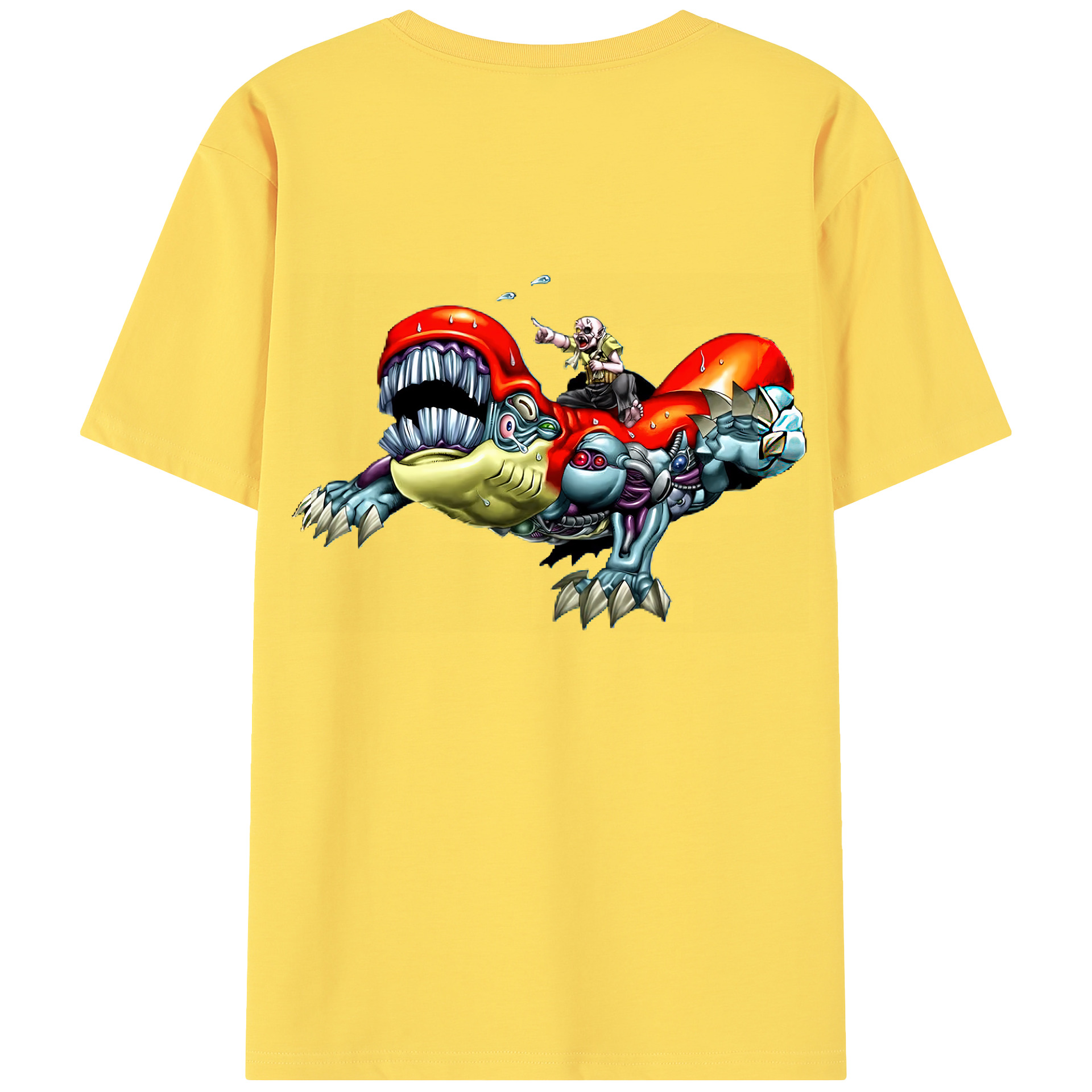 （画像用） 遊☆戯☆王 Yu-Gi-Oh! 綿100％半袖Tシャツ（背面プリント）