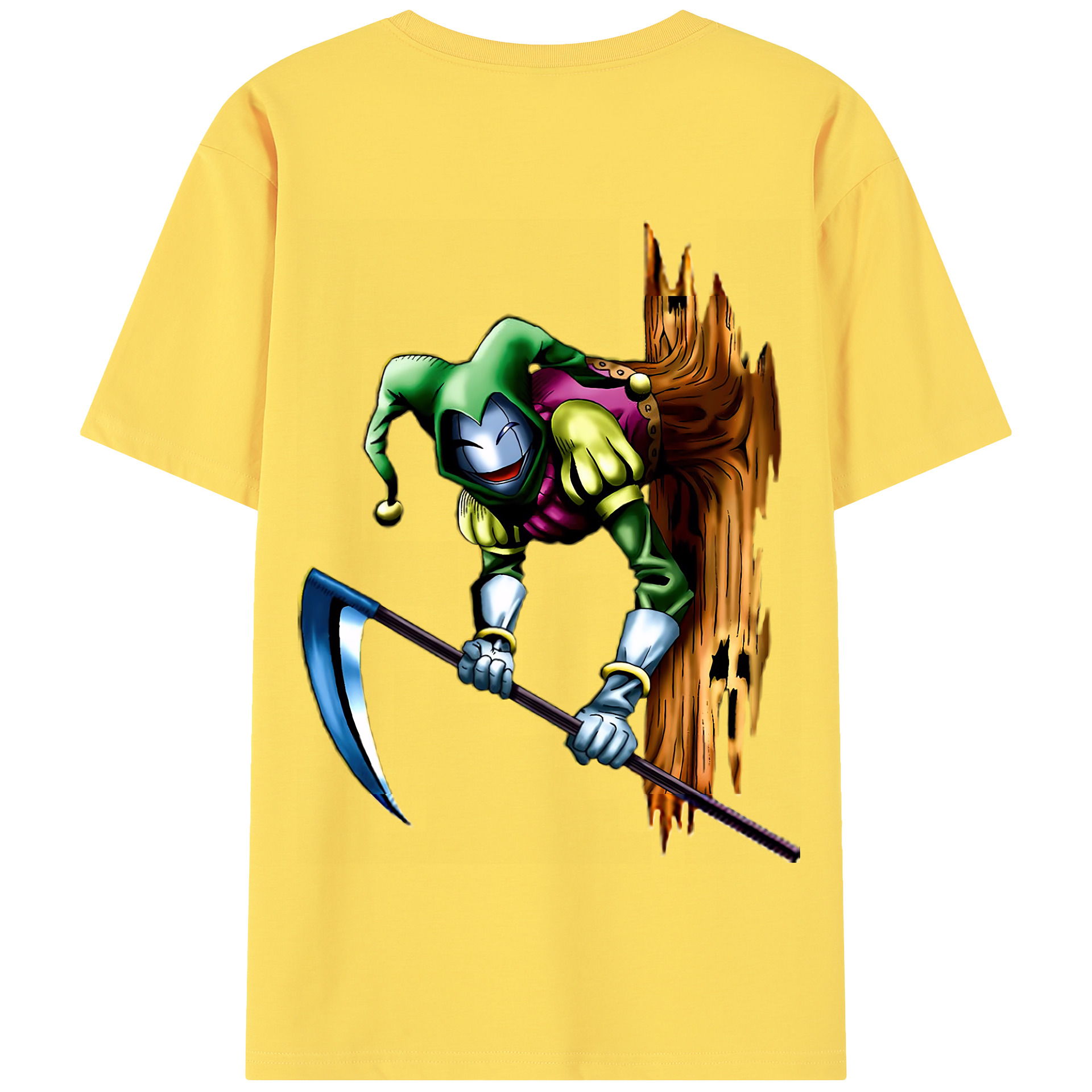 （画像用） 遊☆戯☆王 Yu-Gi-Oh! 綿100％半袖Tシャツ（背面プリント）