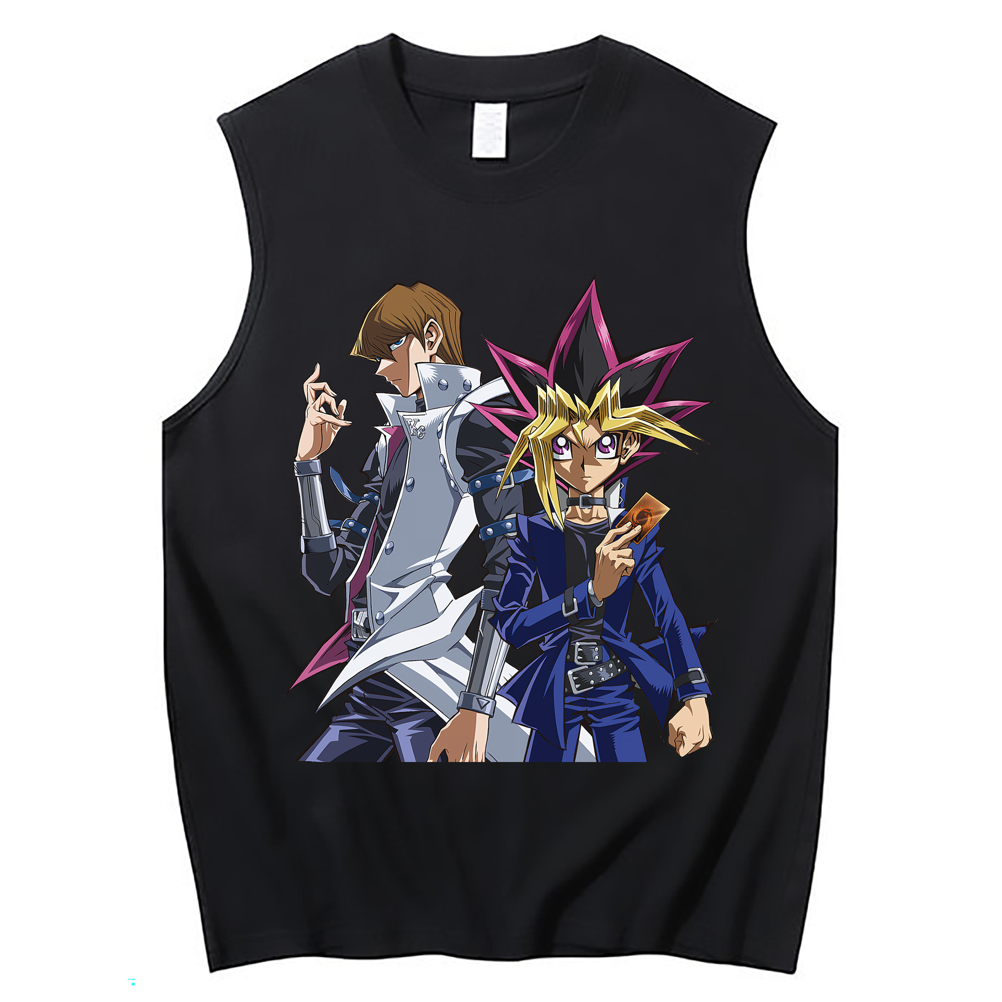 （画像用） 遊☆戯☆王 Yu-Gi-Oh! コットン100％タンクトップ（フロントプリント）