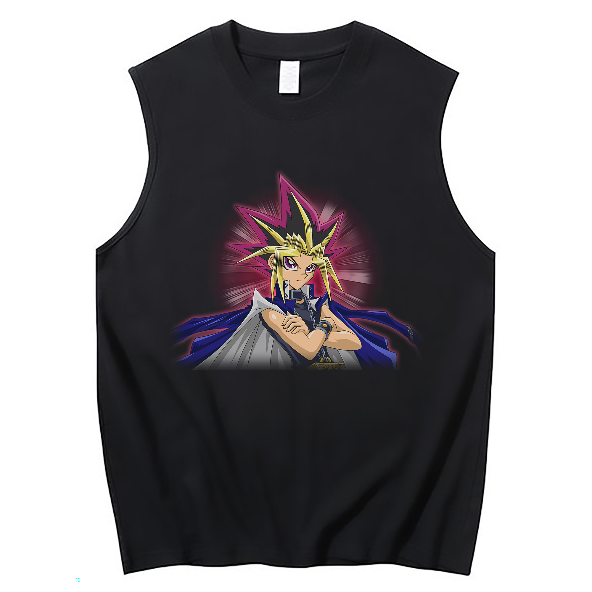 （画像用） 遊☆戯☆王 Yu-Gi-Oh! コットン100％タンクトップ（フロントプリント）