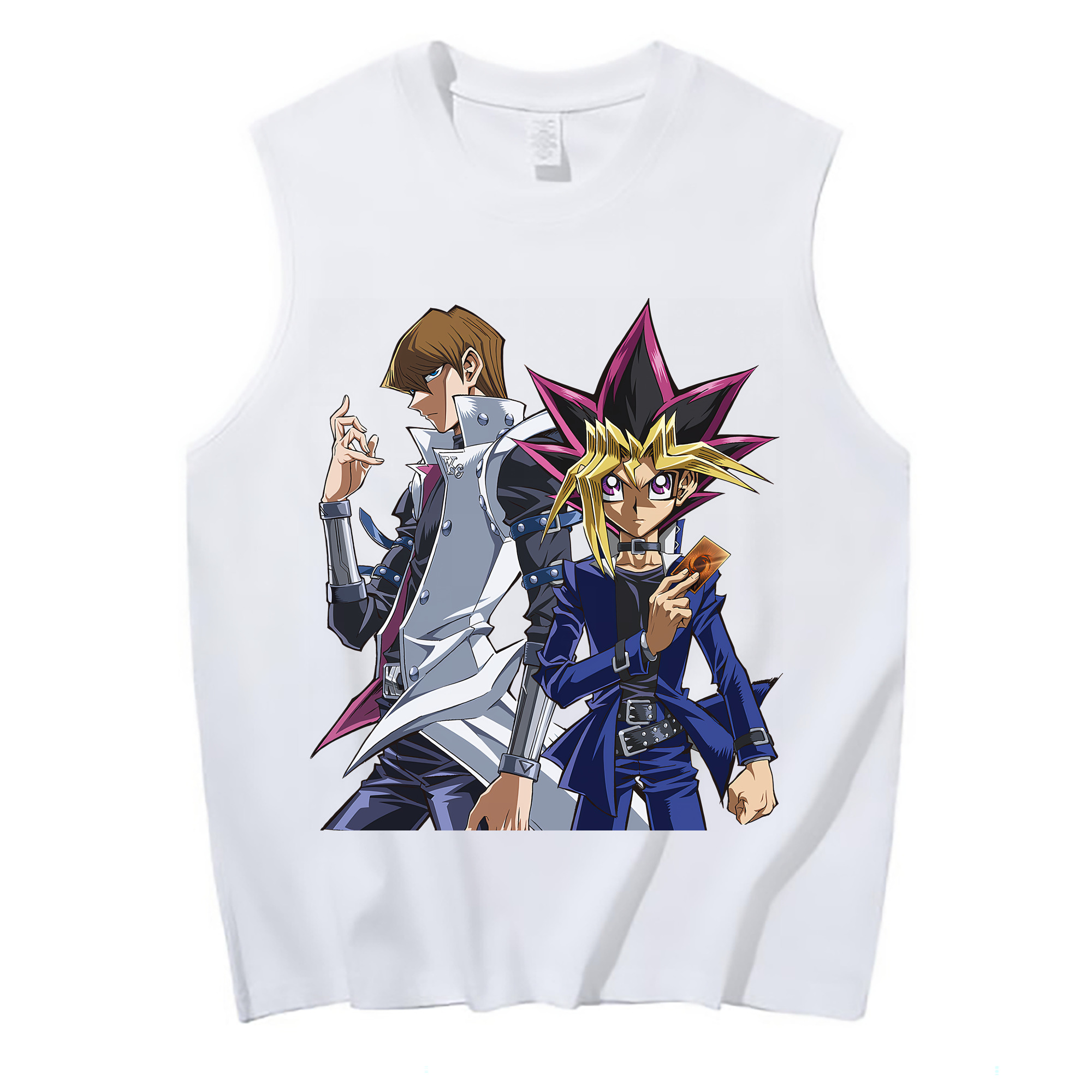 （画像用） 遊☆戯☆王 Yu-Gi-Oh! コットン100％タンクトップ（フロントプリント）