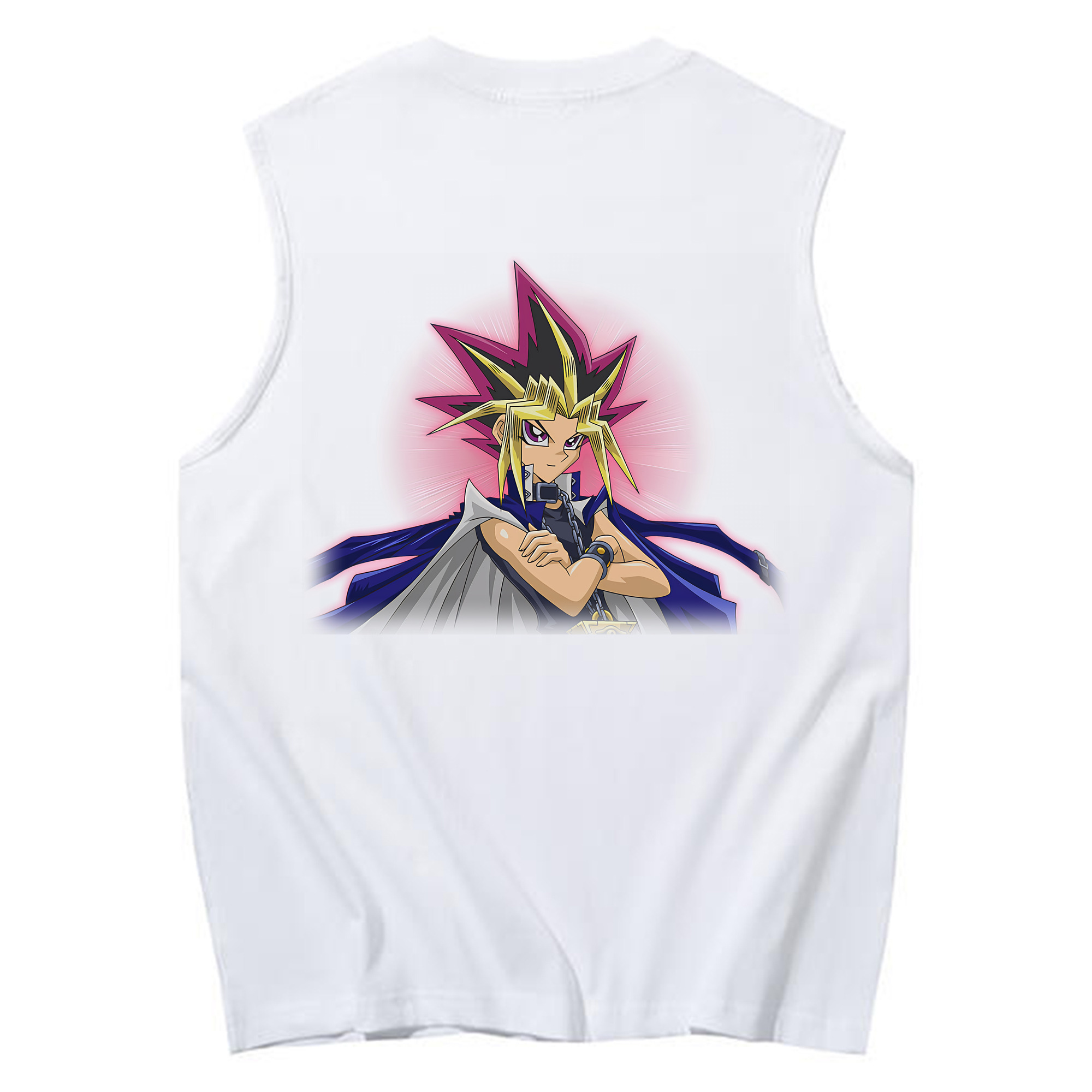（画像用） 遊☆戯☆王 Yu-Gi-Oh! コットン100％タンクトップ（背面プリント）
