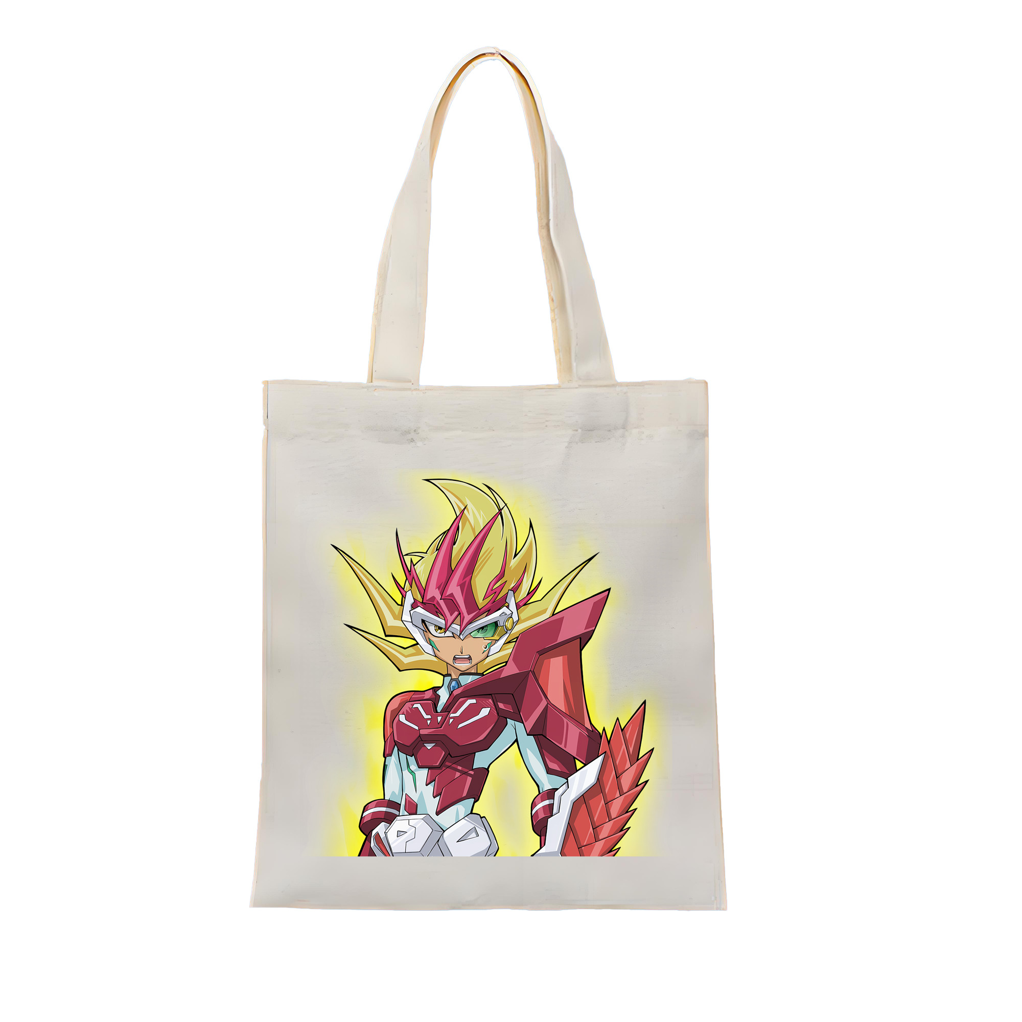 （画像用） 遊☆戯☆王 Yu-Gi-Oh! 縦型キャンバス生地手提げバッグ　トートバッグ
