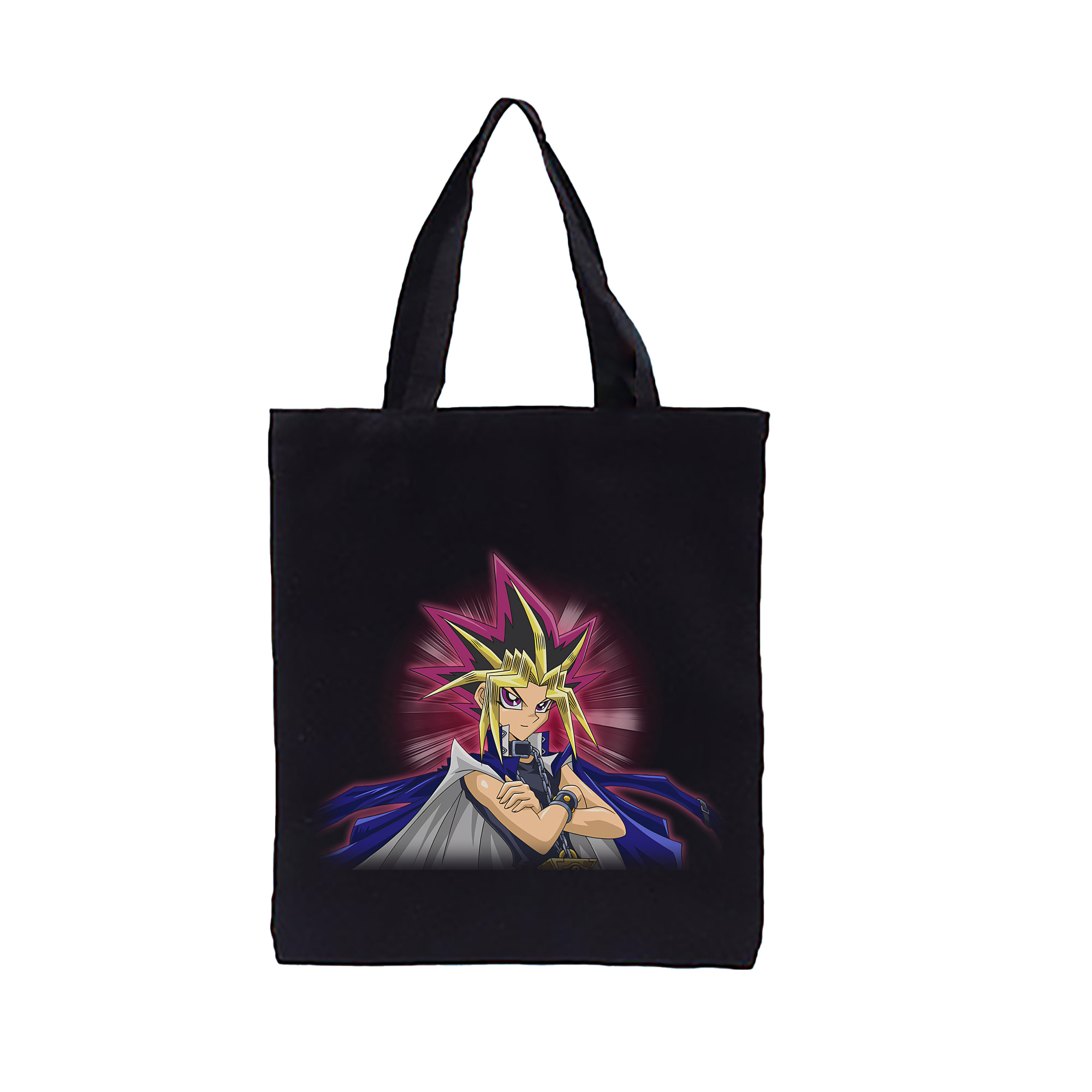 （画像用） 遊☆戯☆王 Yu-Gi-Oh! 縦型キャンバス生地手提げバッグ　トートバッグ
