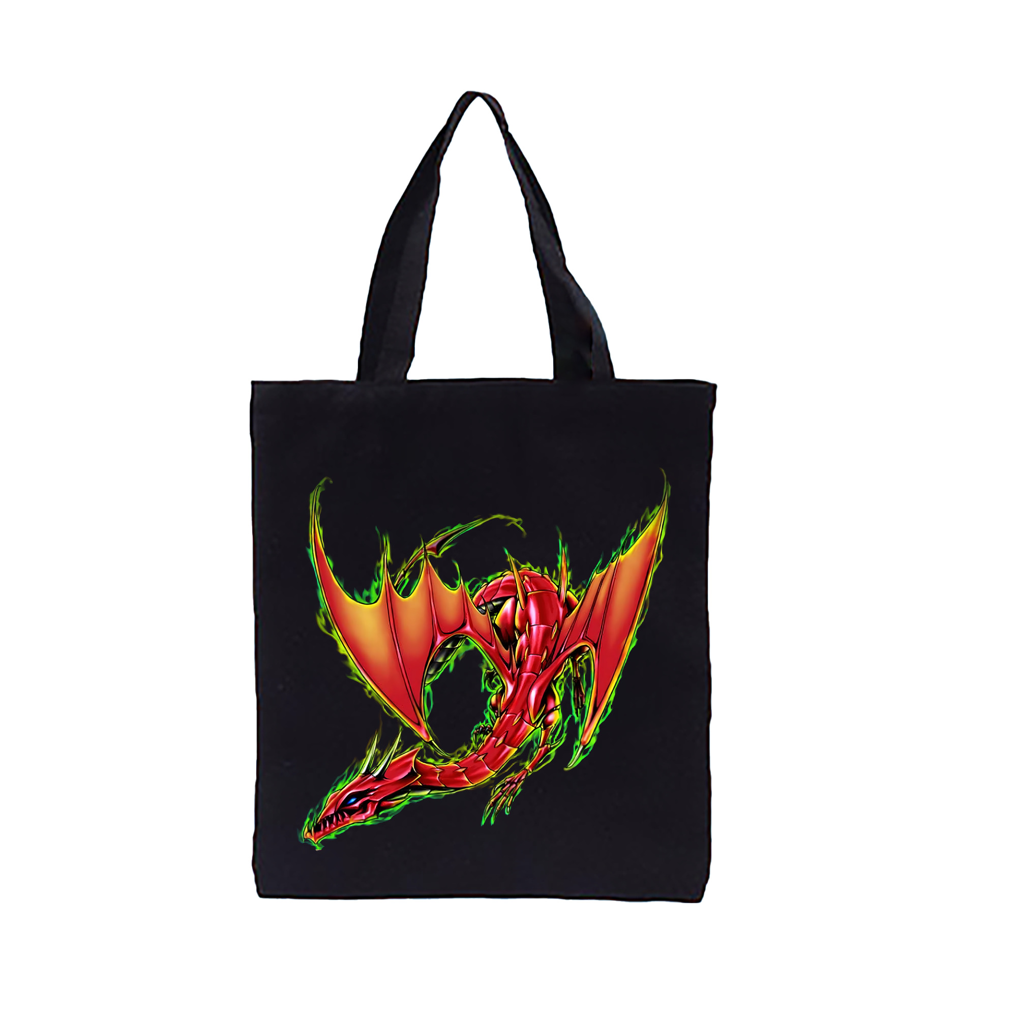 （画像用） 遊☆戯☆王 Yu-Gi-Oh! 縦型キャンバス生地手提げバッグ　トートバッグ