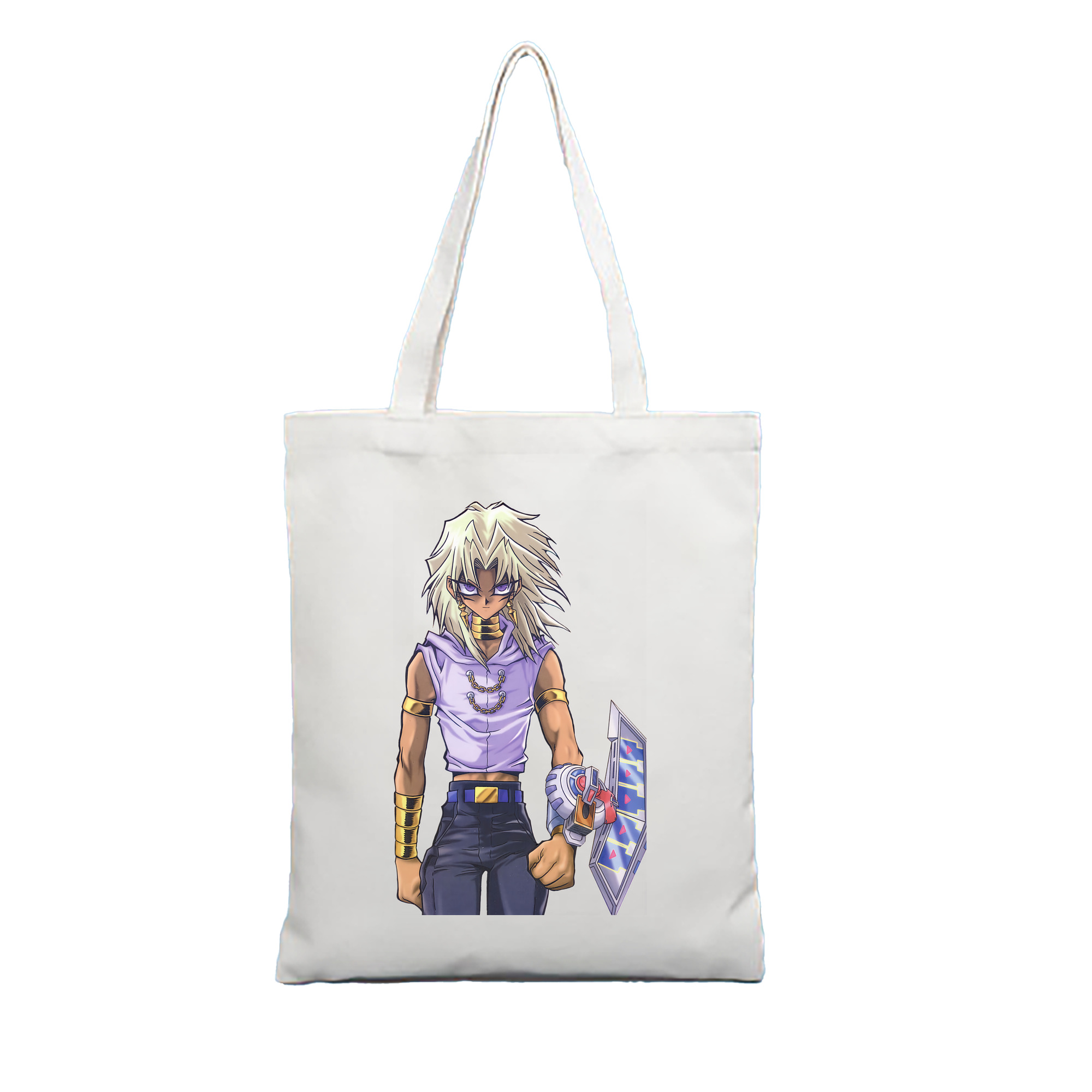 （画像用） 遊☆戯☆王 Yu-Gi-Oh! 縦型キャンバス生地手提げバッグ　トートバッグ
