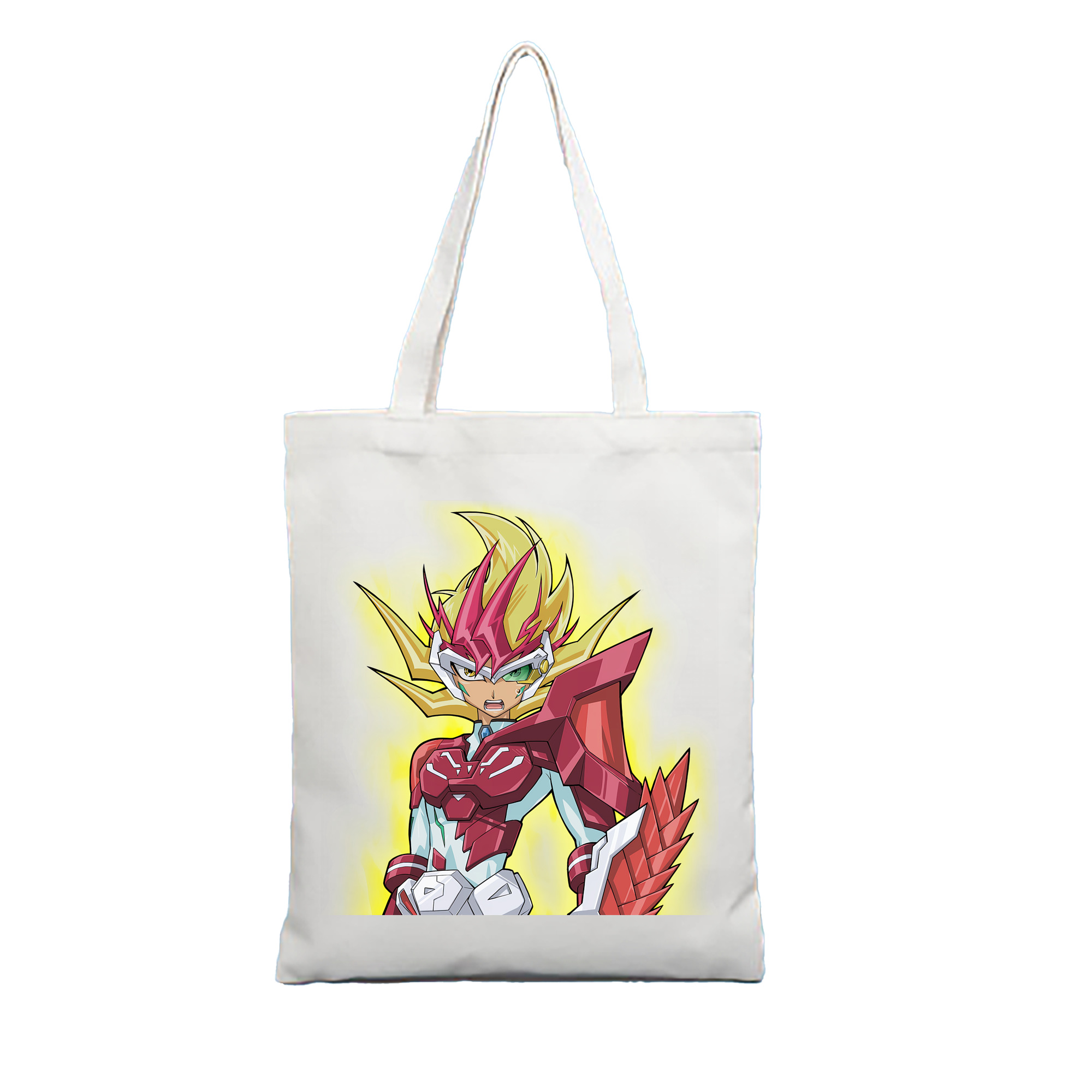 （画像用） 遊☆戯☆王 Yu-Gi-Oh! 縦型キャンバス生地手提げバッグ　トートバッグ