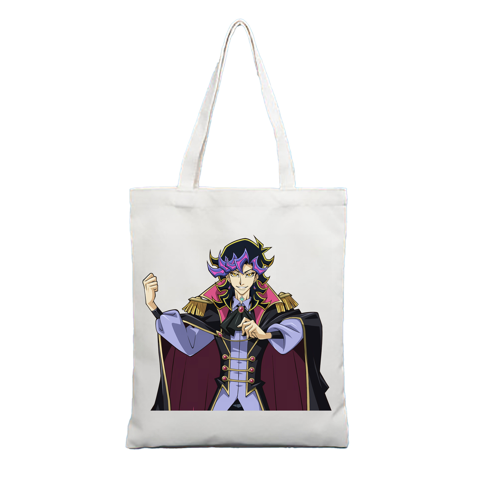 （画像用） 遊☆戯☆王 Yu-Gi-Oh! 縦型キャンバス生地手提げバッグ　トートバッグ