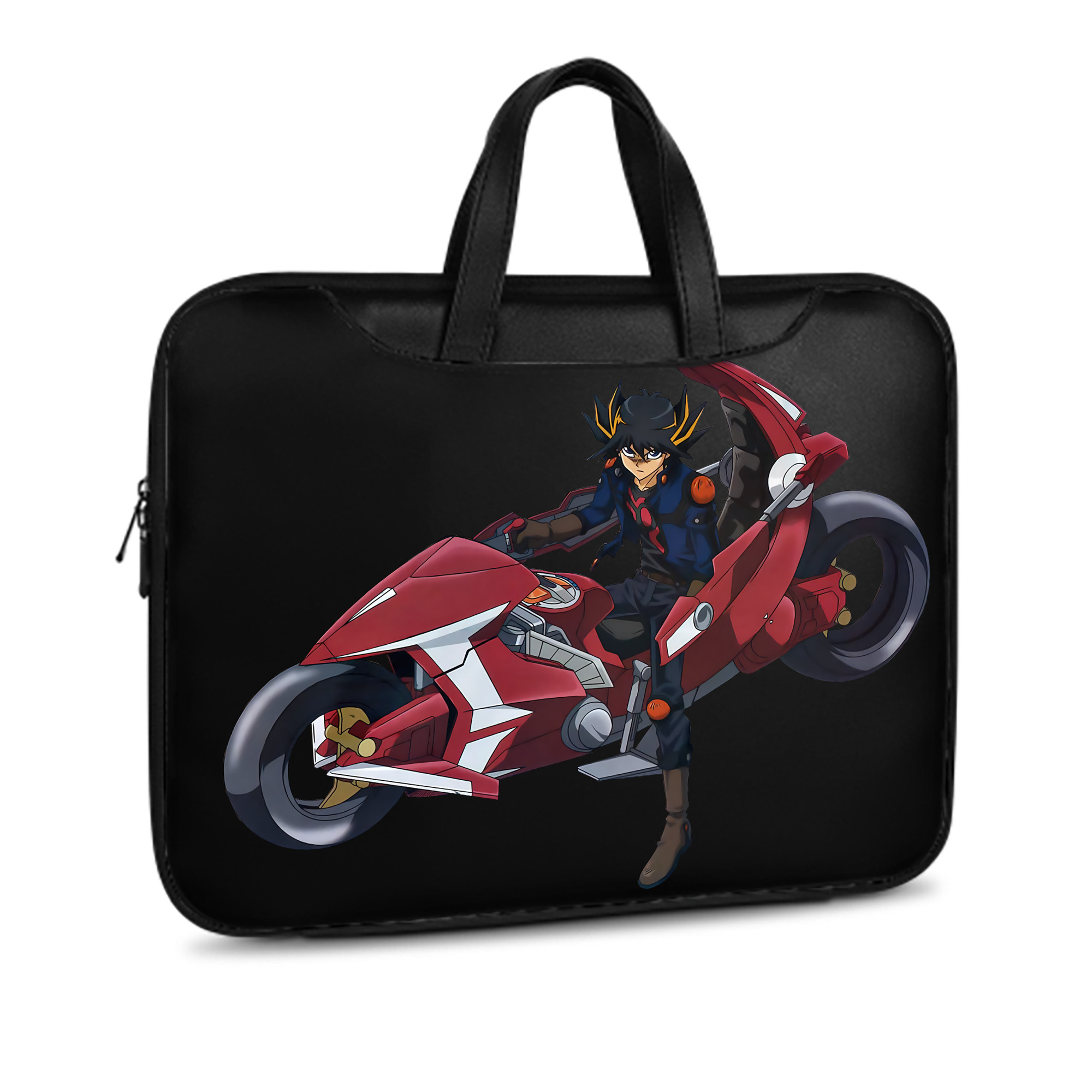 （画像用） 遊☆戯☆王 Yu-Gi-Oh! レザーラップトップバッグ　ノートパソコンケース