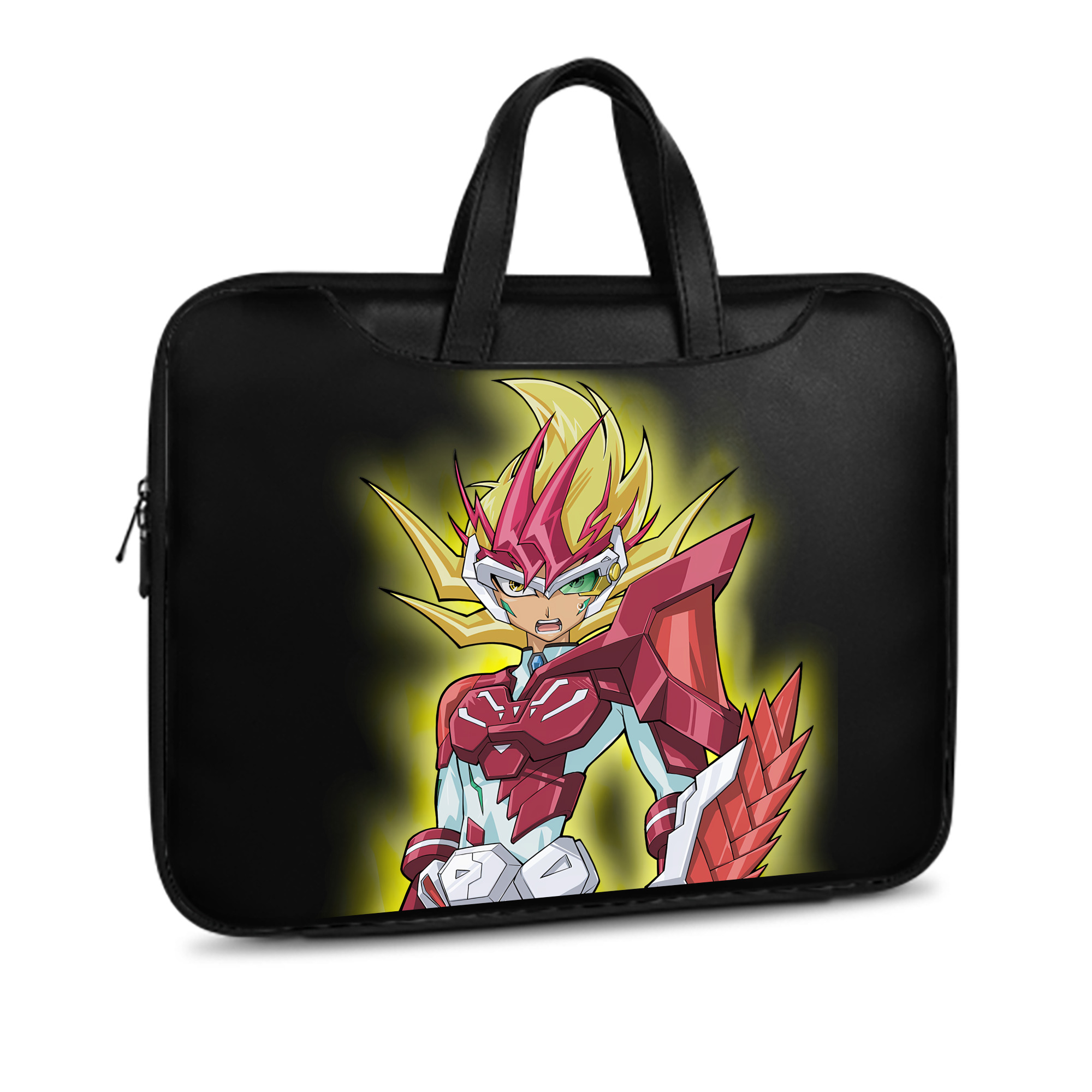 （画像用） 遊☆戯☆王 Yu-Gi-Oh! レザーラップトップバッグ　ノートパソコンケース