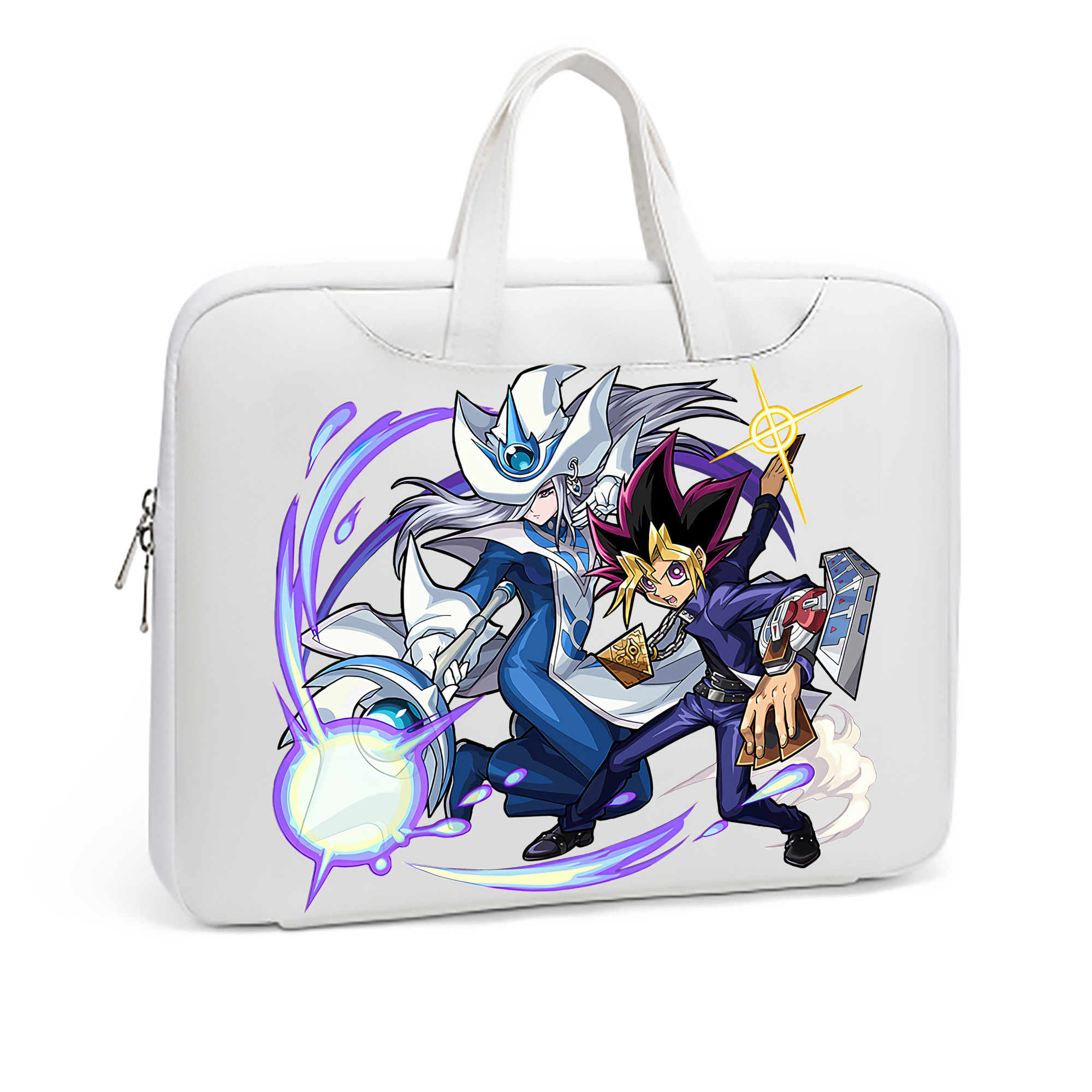 （画像用） 遊☆戯☆王 Yu-Gi-Oh! レザーラップトップバッグ　ノートパソコンケース