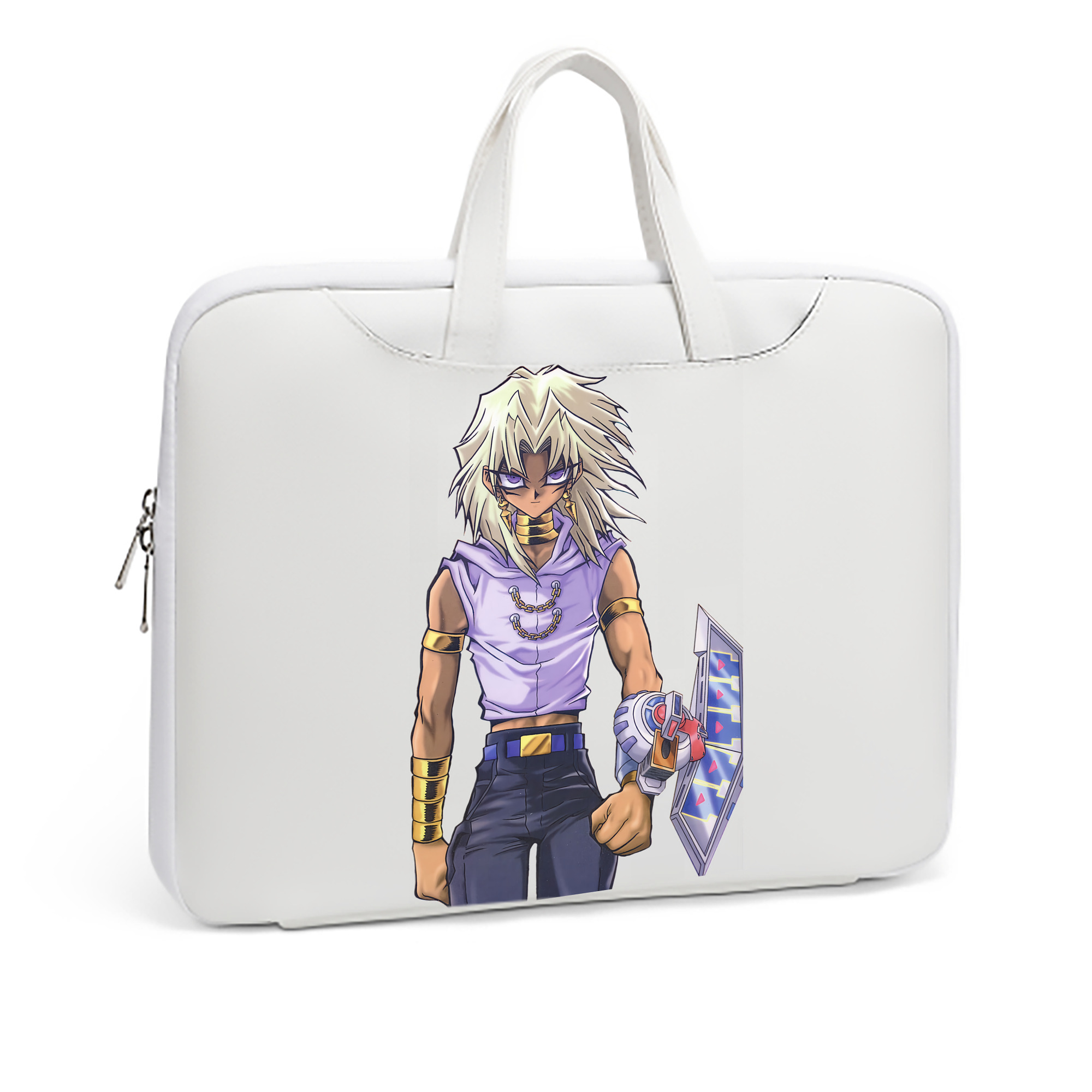 （画像用） 遊☆戯☆王 Yu-Gi-Oh! レザーラップトップバッグ　ノートパソコンケース