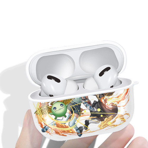 遊☆戯☆王 Yu-Gi-Oh! 【AirPods Pro用】ハードシェル保護ケース 耐衝撃・防指紋・カラビナ付き商品仕様