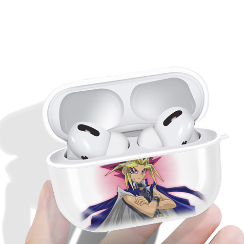 遊☆戯☆王 Yu-Gi-Oh! 【AirPods Pro用】ハードシェル保護ケース 耐衝撃・防指紋・カラビナ付き商品仕様