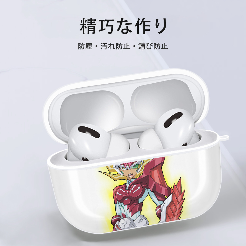 遊☆戯☆王 Yu-Gi-Oh! 【AirPods Pro用】ハードシェル保護ケース 耐衝撃・防指紋・カラビナ付き商品仕様