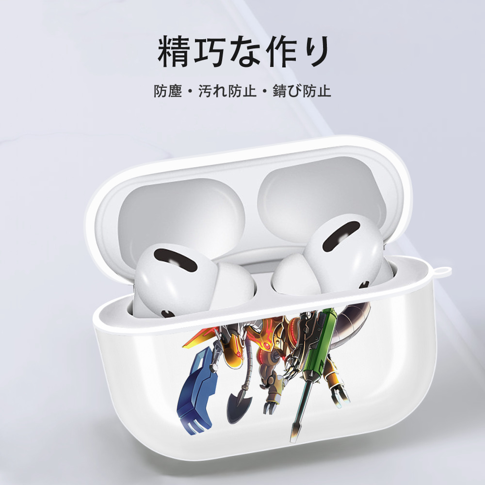遊☆戯☆王 Yu-Gi-Oh! 【AirPods Pro用】ハードシェル保護ケース 耐衝撃・防指紋・カラビナ付き商品仕様