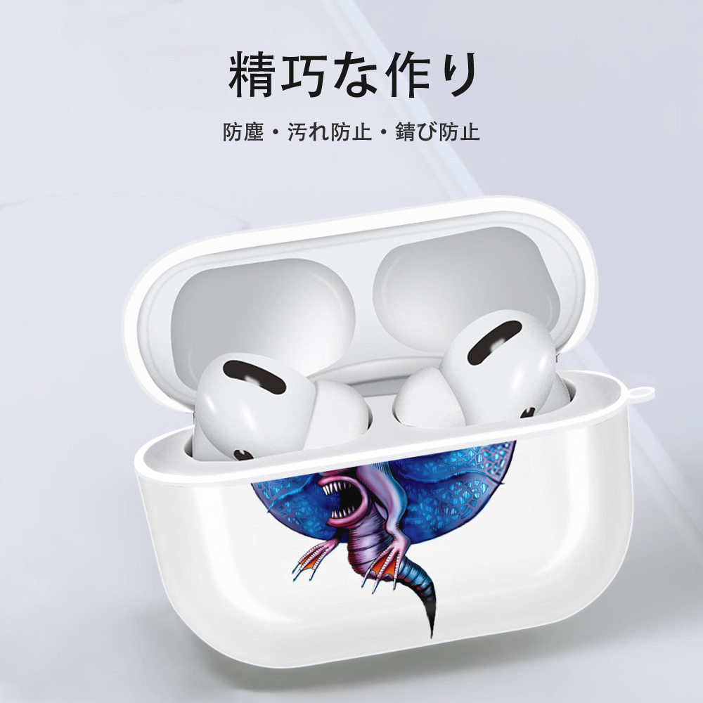 遊☆戯☆王 Yu-Gi-Oh! 【AirPods Pro用】ハードシェル保護ケース 耐衝撃・防指紋・カラビナ付き商品仕様
