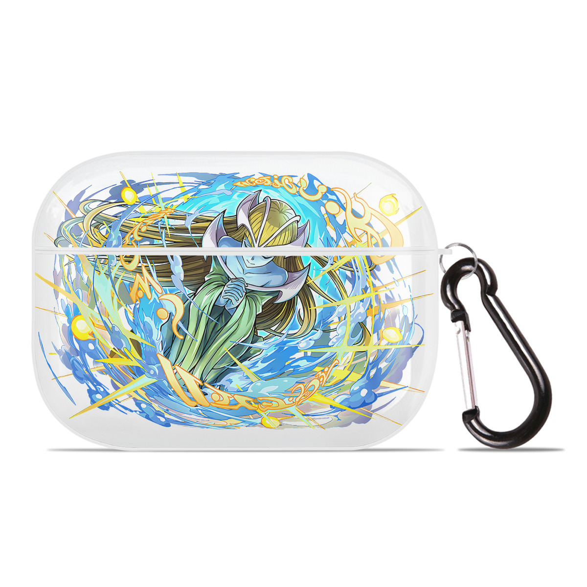 （画像用） 遊☆戯☆王 Yu-Gi-Oh! 【AirPods Pro用】ハードシェル保護ケース 耐衝撃・防指紋・カラビナ付き商品仕様