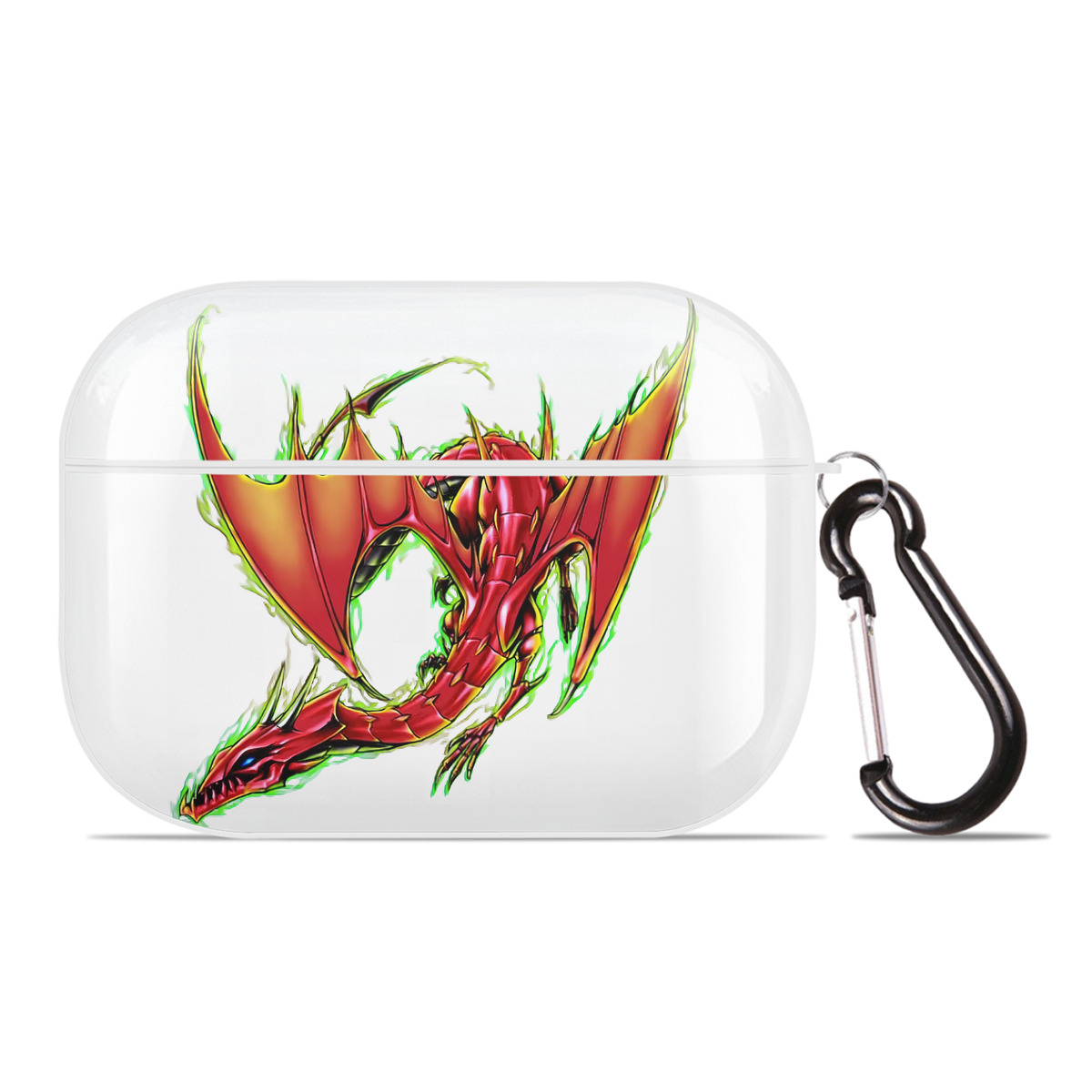 （画像用） 遊☆戯☆王 Yu-Gi-Oh! 【AirPods Pro用】ハードシェル保護ケース 耐衝撃・防指紋・カラビナ付き商品仕様