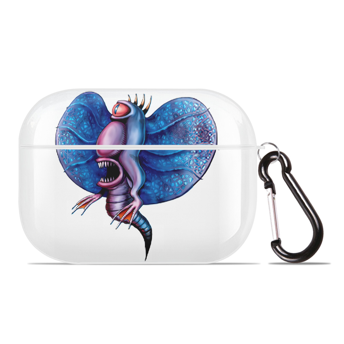 （画像用） 遊☆戯☆王 Yu-Gi-Oh! 【AirPods Pro用】ハードシェル保護ケース 耐衝撃・防指紋・カラビナ付き商品仕様