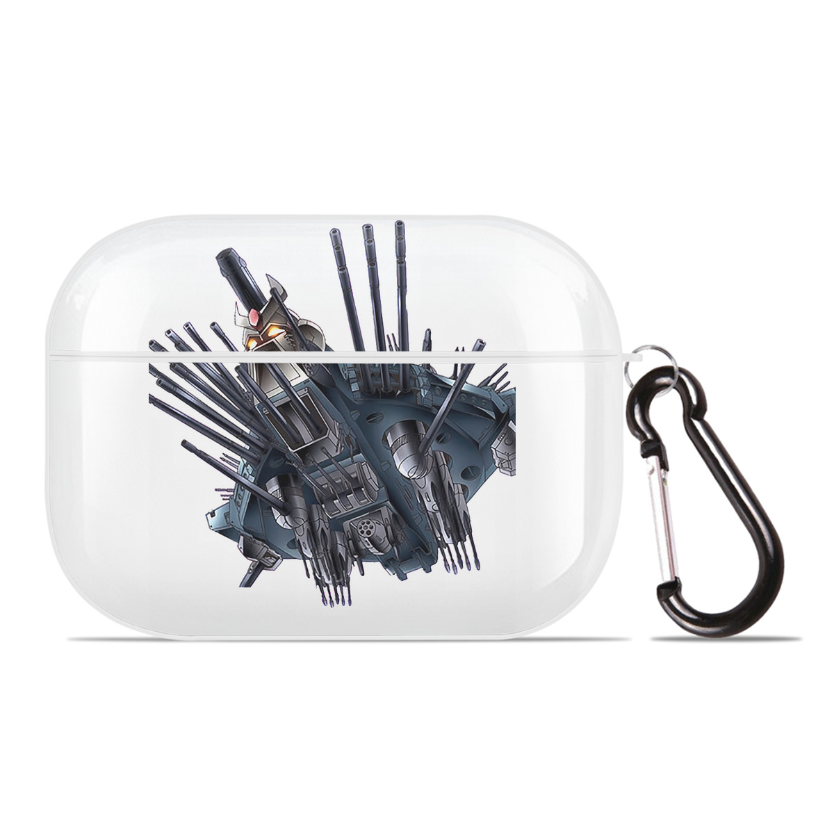 （画像用） 遊☆戯☆王 Yu-Gi-Oh! 【AirPods Pro用】ハードシェル保護ケース 耐衝撃・防指紋・カラビナ付き商品仕様
