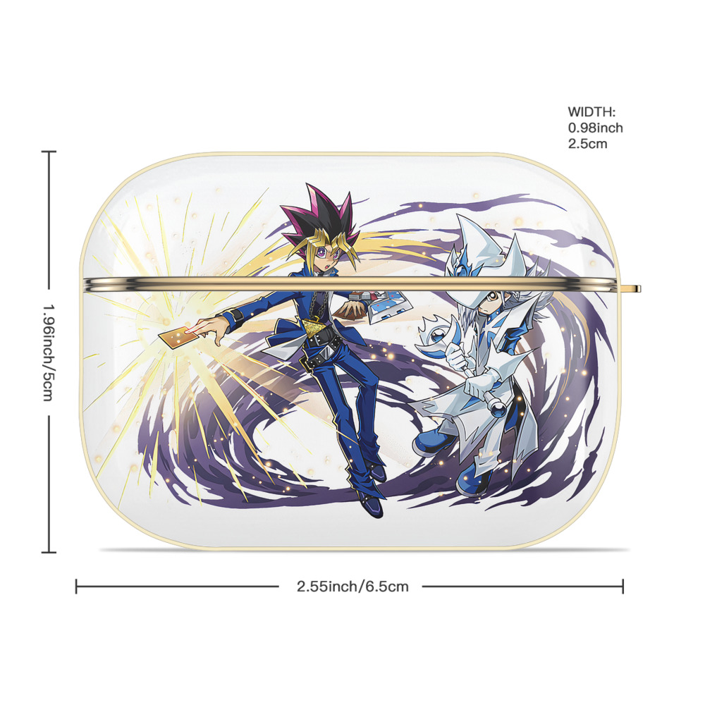遊☆戯☆王 Yu-Gi-Oh! 【AirPods Pro用】ハードシェル保護ケース｜耐衝撃・防指紋・カラビナ付き商品仕様