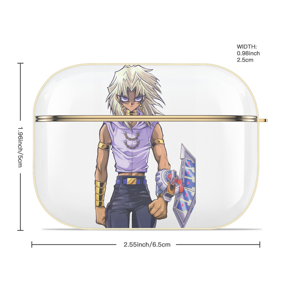 遊☆戯☆王 Yu-Gi-Oh! 【AirPods Pro用】ハードシェル保護ケース｜耐衝撃・防指紋・カラビナ付き商品仕様