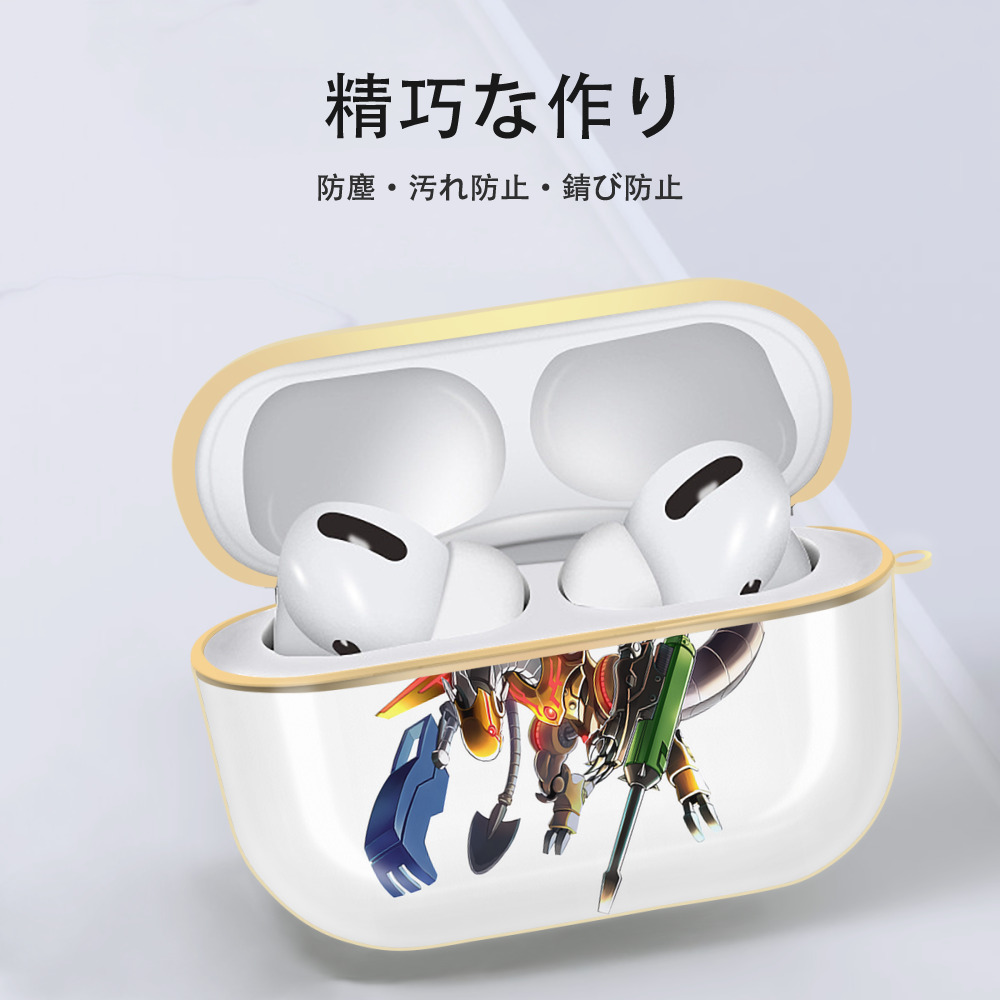 遊☆戯☆王 Yu-Gi-Oh! 【AirPods Pro用】ハードシェル保護ケース｜耐衝撃・防指紋・カラビナ付き商品仕様
