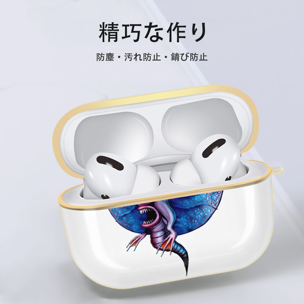 遊☆戯☆王 Yu-Gi-Oh! 【AirPods Pro用】ハードシェル保護ケース｜耐衝撃・防指紋・カラビナ付き商品仕様