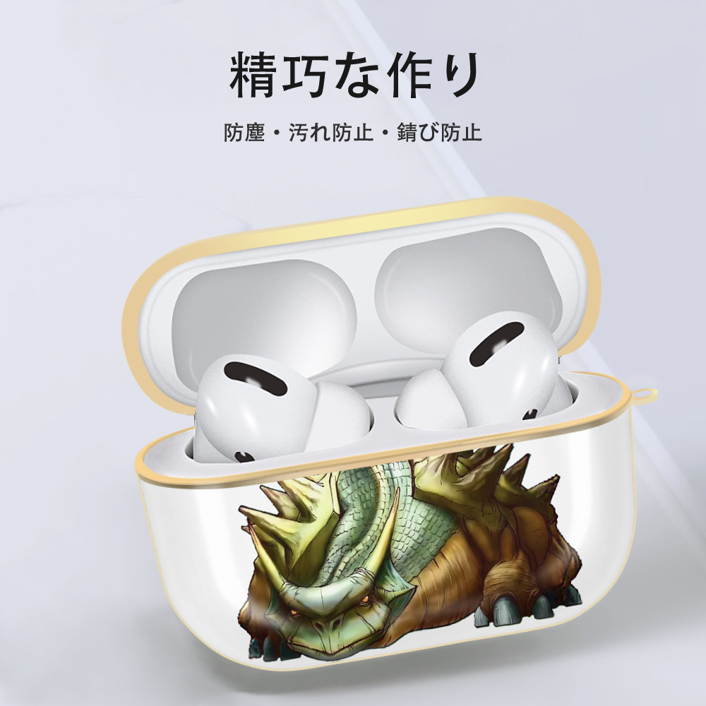遊☆戯☆王 Yu-Gi-Oh! 【AirPods Pro用】ハードシェル保護ケース｜耐衝撃・防指紋・カラビナ付き商品仕様