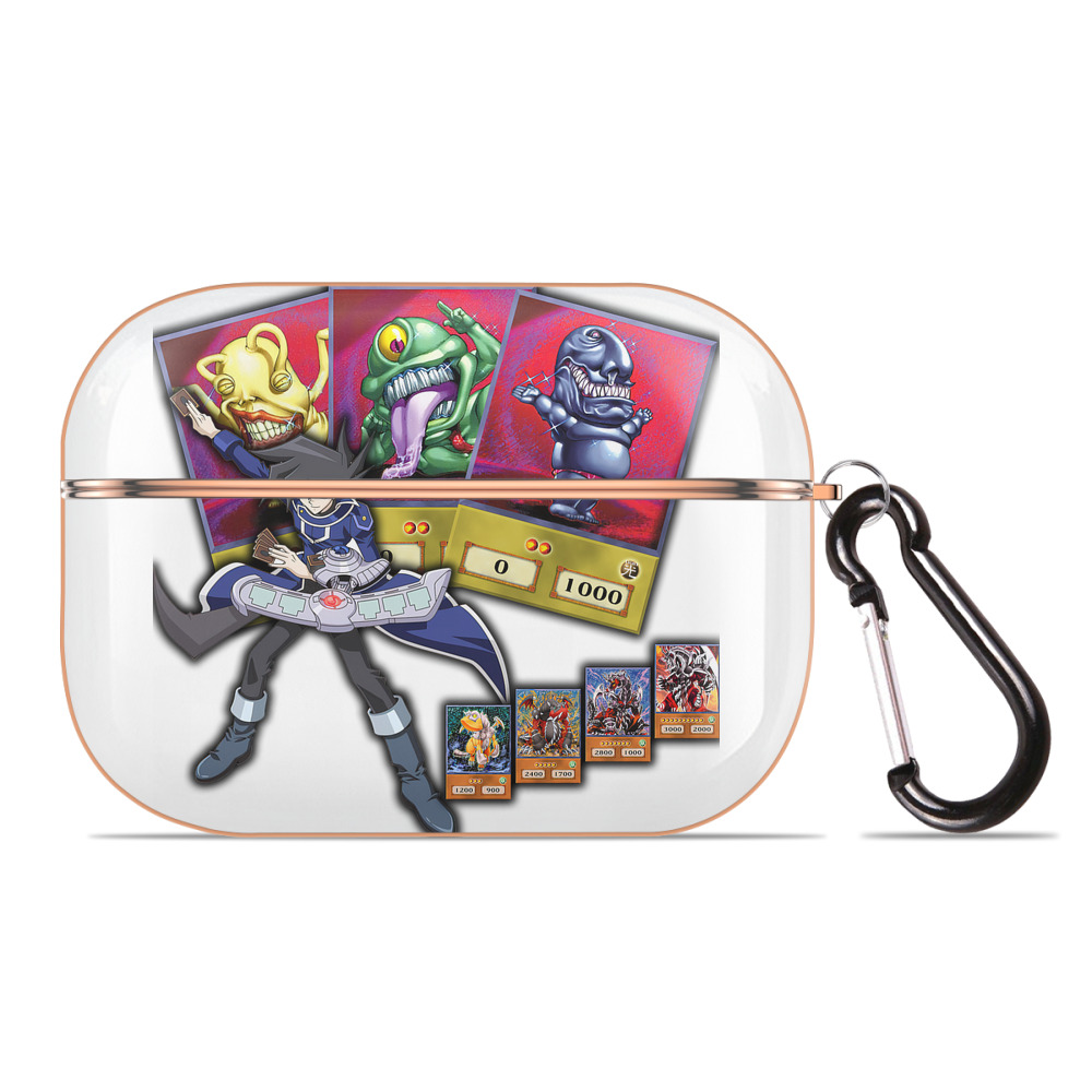 （画像用） 遊☆戯☆王 Yu-Gi-Oh! 【AirPods Pro用】ハードシェル保護ケース｜耐衝撃・防指紋・カラビナ付き商品仕様