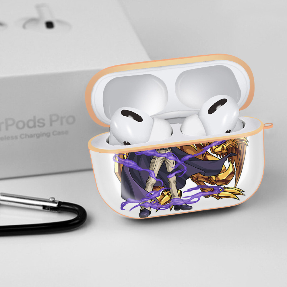 遊☆戯☆王 Yu-Gi-Oh! 【AirPods Pro用】ハードシェル保護ケース｜耐衝撃・防指紋・カラビナ付き商品仕様
