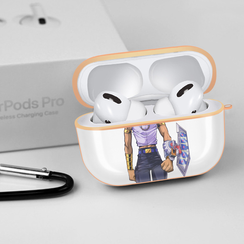 遊☆戯☆王 Yu-Gi-Oh! 【AirPods Pro用】ハードシェル保護ケース｜耐衝撃・防指紋・カラビナ付き商品仕様