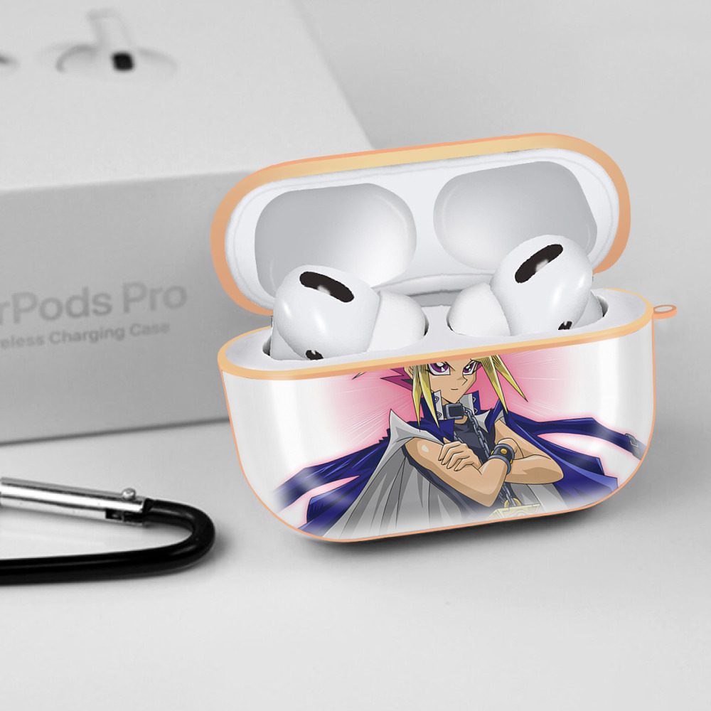 遊☆戯☆王 Yu-Gi-Oh! 【AirPods Pro用】ハードシェル保護ケース｜耐衝撃・防指紋・カラビナ付き商品仕様