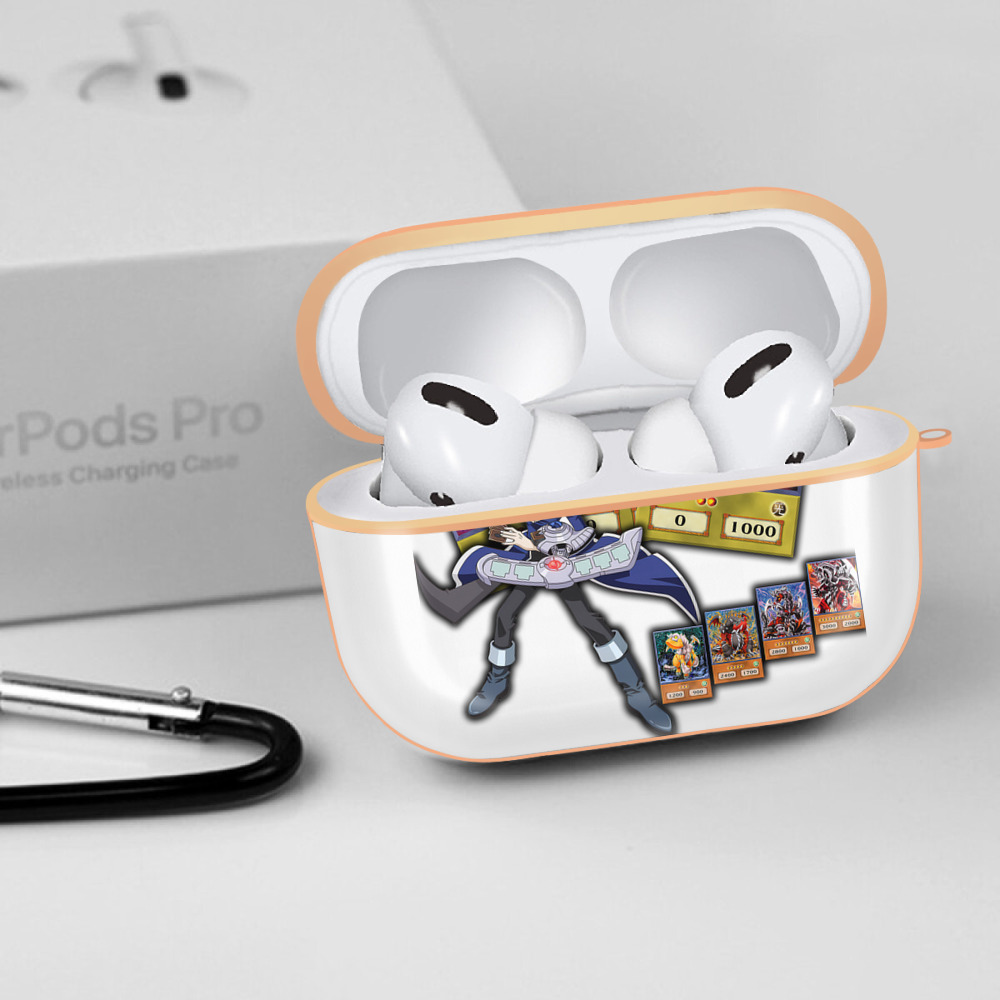 遊☆戯☆王 Yu-Gi-Oh! 【AirPods Pro用】ハードシェル保護ケース｜耐衝撃・防指紋・カラビナ付き商品仕様