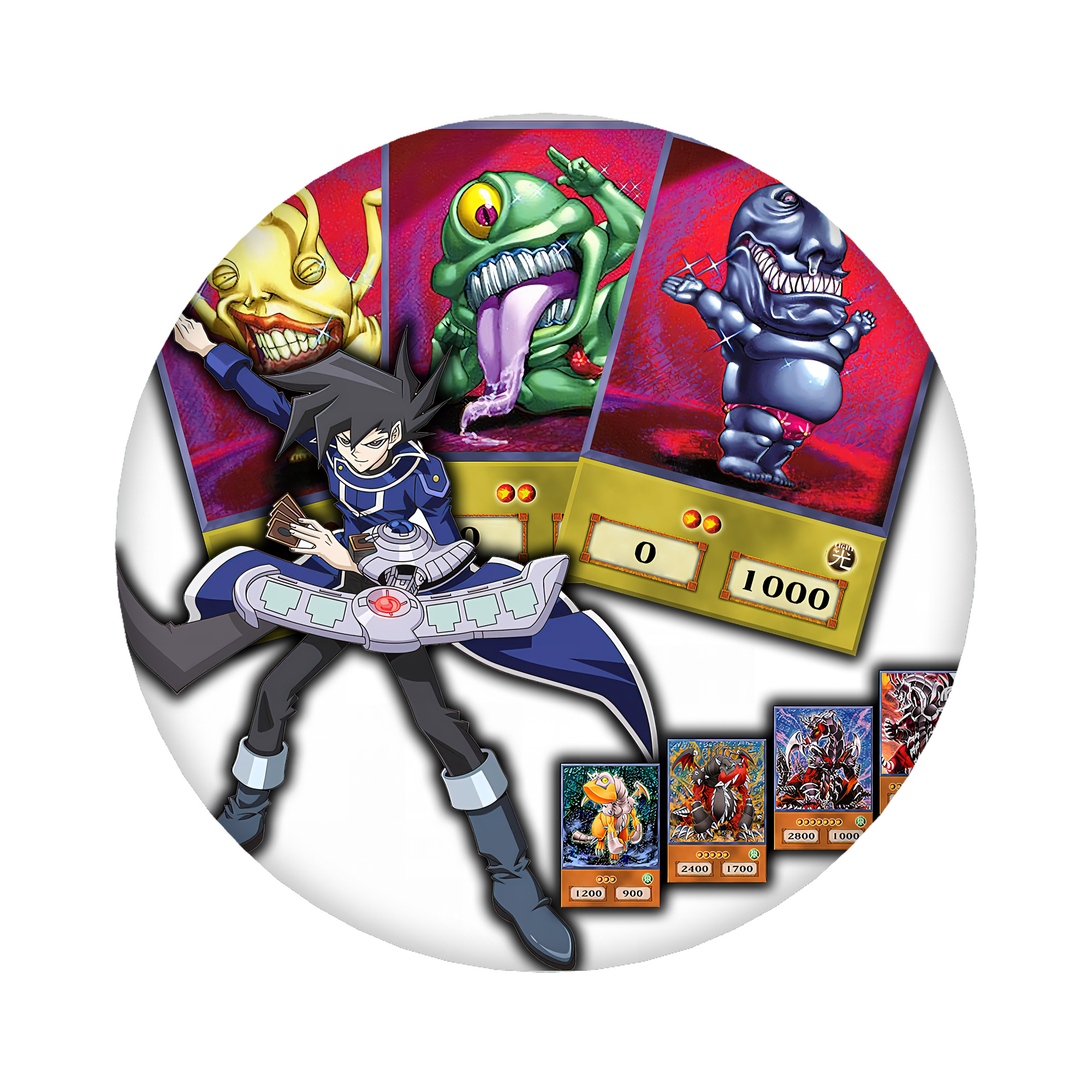 （画像用） 遊☆戯☆王 Yu-Gi-Oh! 6cm 缶バッジ 複数セット
