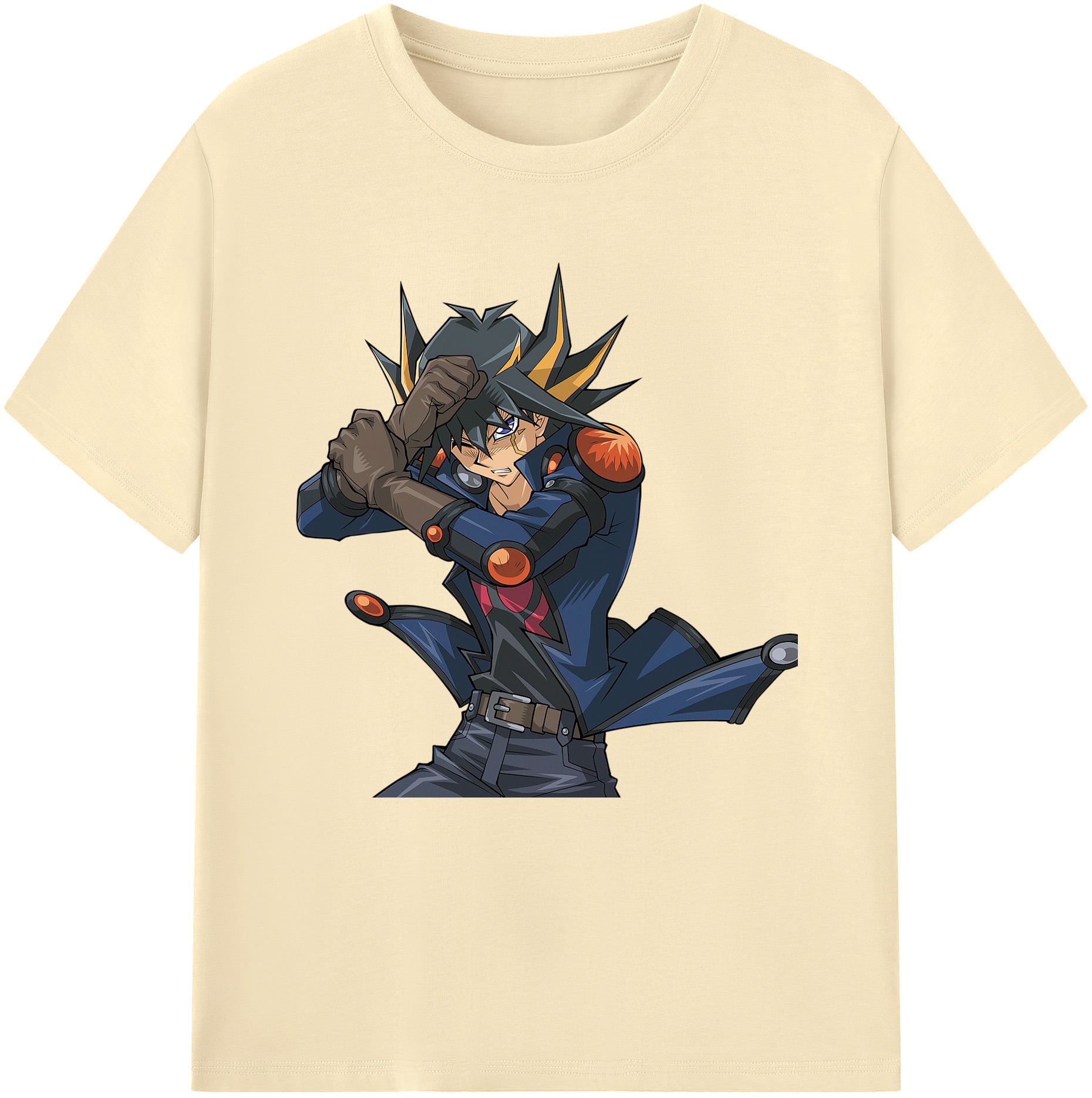 （画像用） 遊☆戯☆王 Yu-Gi-Oh! 綿100％半袖Tシャツ（フロントプリント）