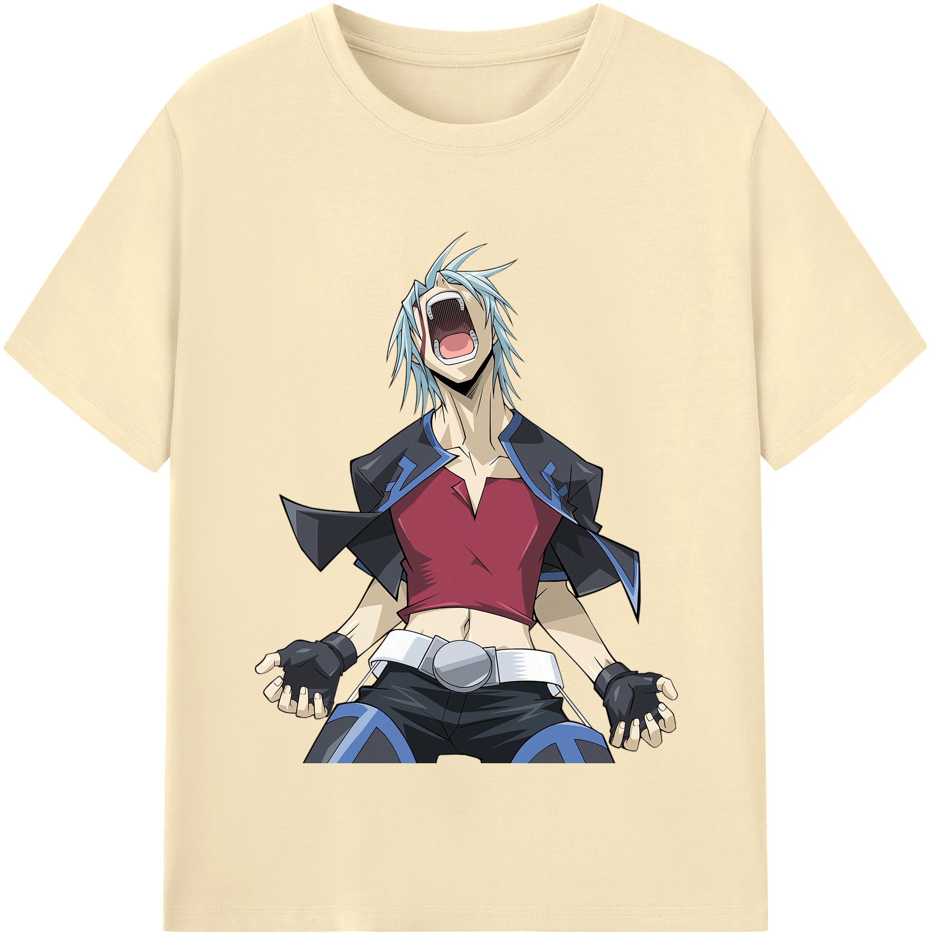 （画像用） 遊☆戯☆王 Yu-Gi-Oh! 綿100％半袖Tシャツ（フロントプリント）