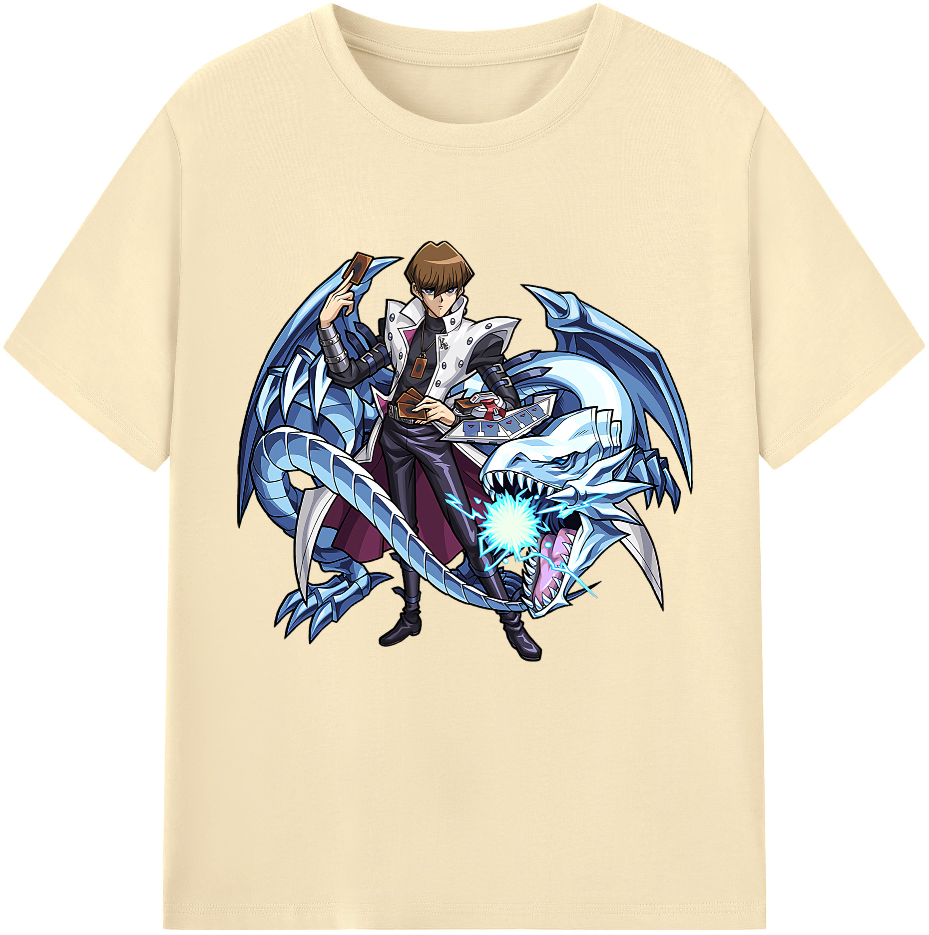 （画像用） 遊☆戯☆王 Yu-Gi-Oh! 綿100％半袖Tシャツ（フロントプリント）