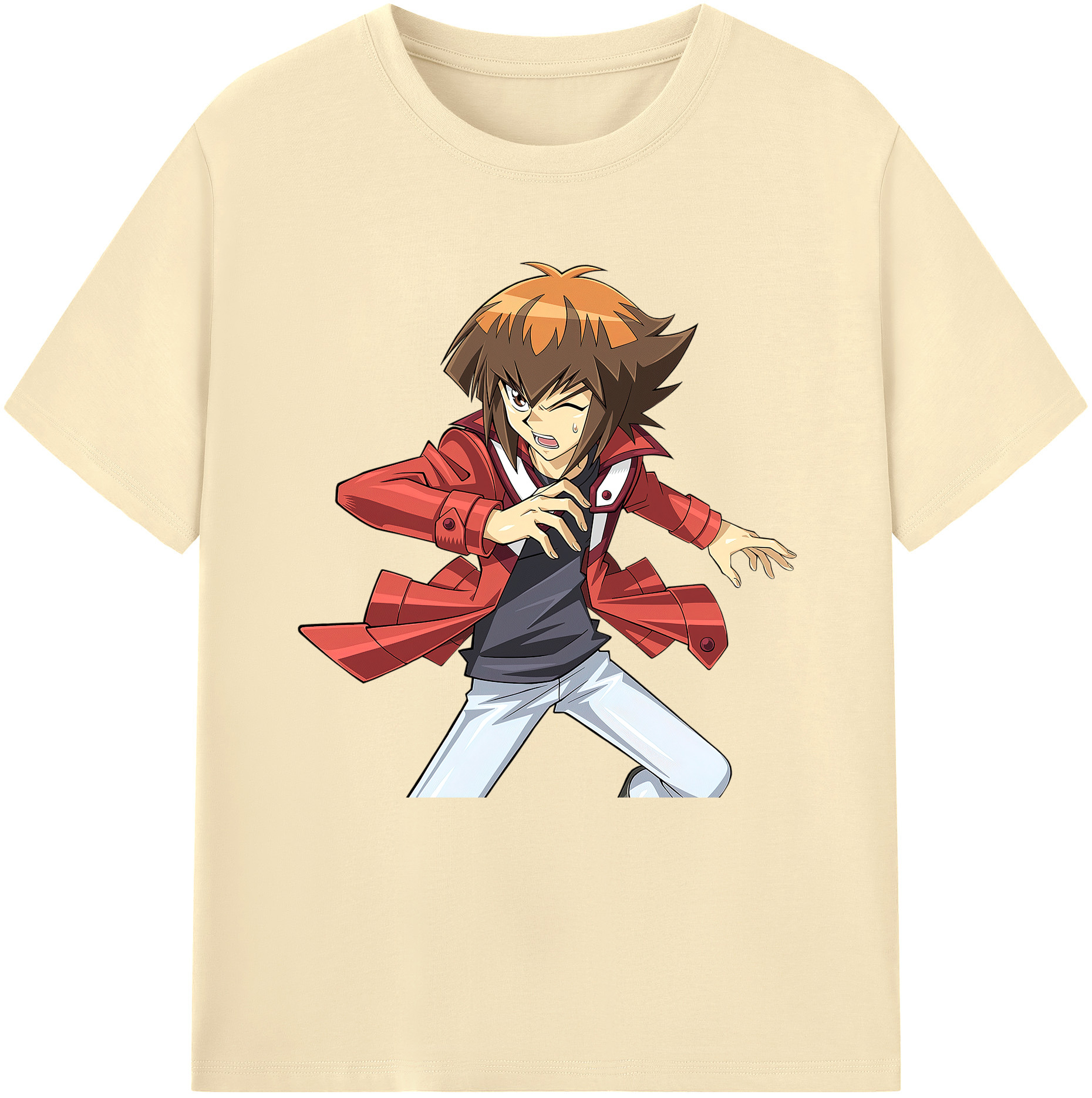 （画像用） 遊☆戯☆王 Yu-Gi-Oh! 綿100％半袖Tシャツ（フロントプリント）