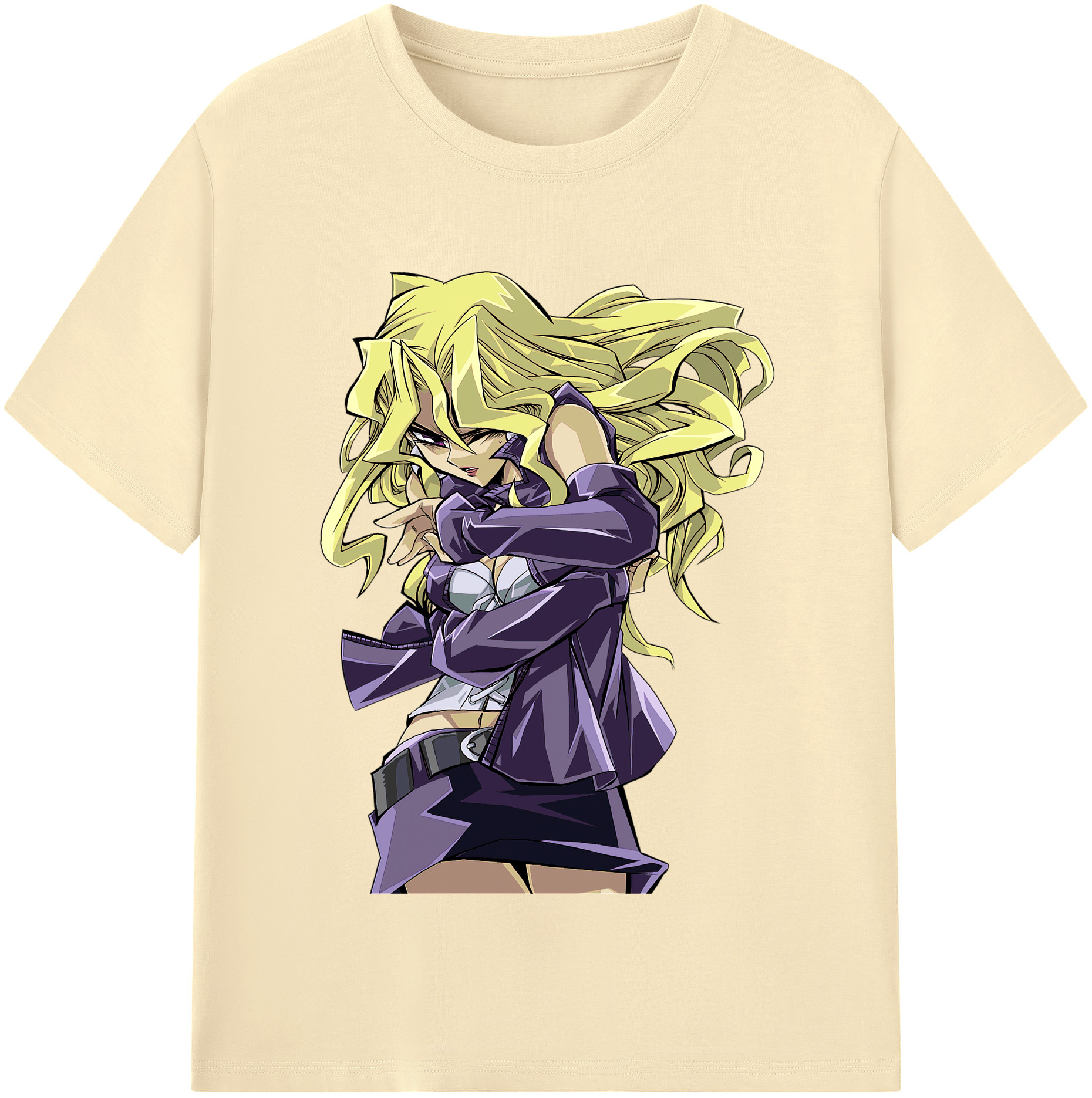 （画像用） 遊☆戯☆王 Yu-Gi-Oh! 綿100％半袖Tシャツ（フロントプリント）