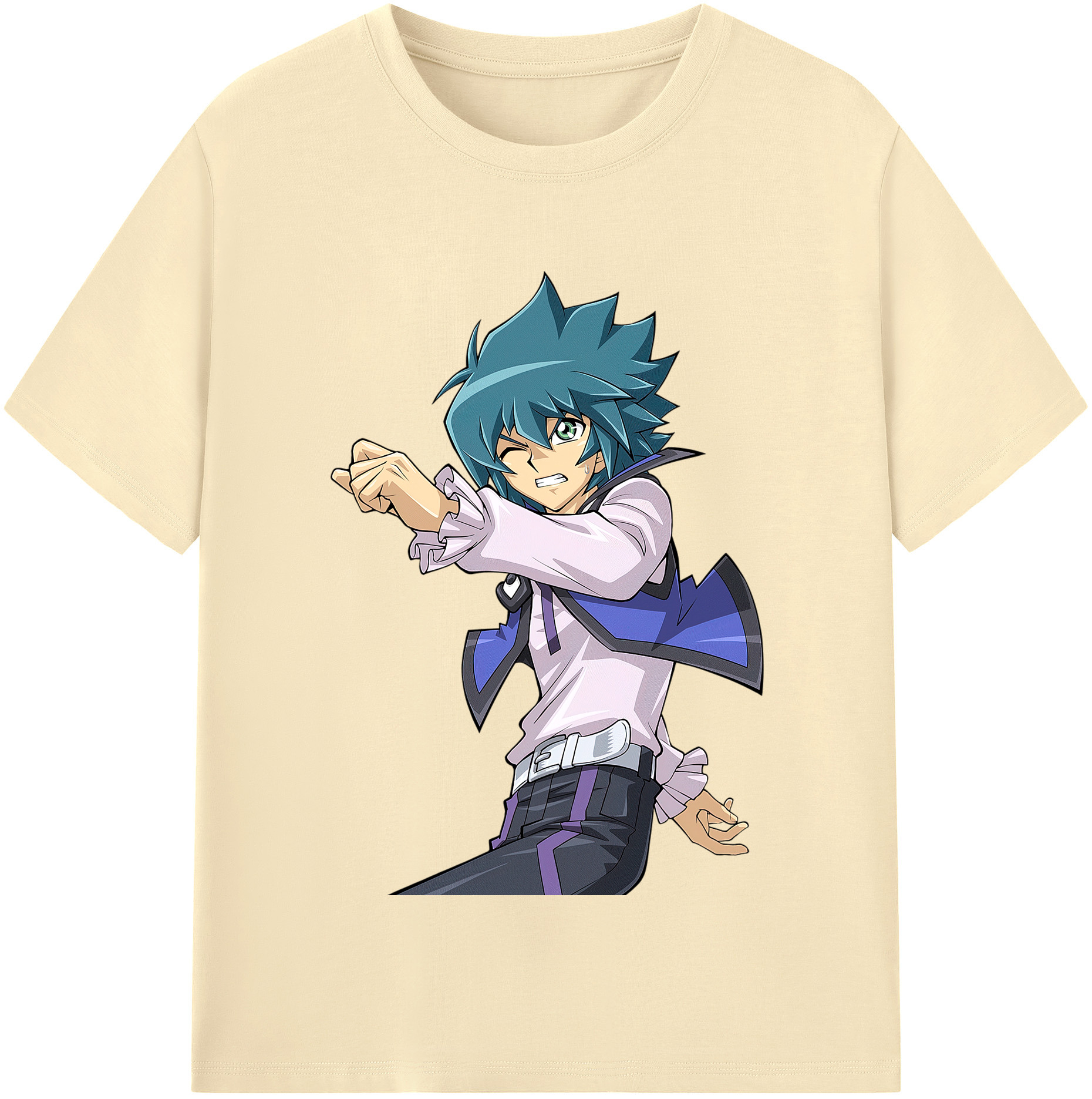 （画像用） 遊☆戯☆王 Yu-Gi-Oh! 綿100％半袖Tシャツ（フロントプリント）