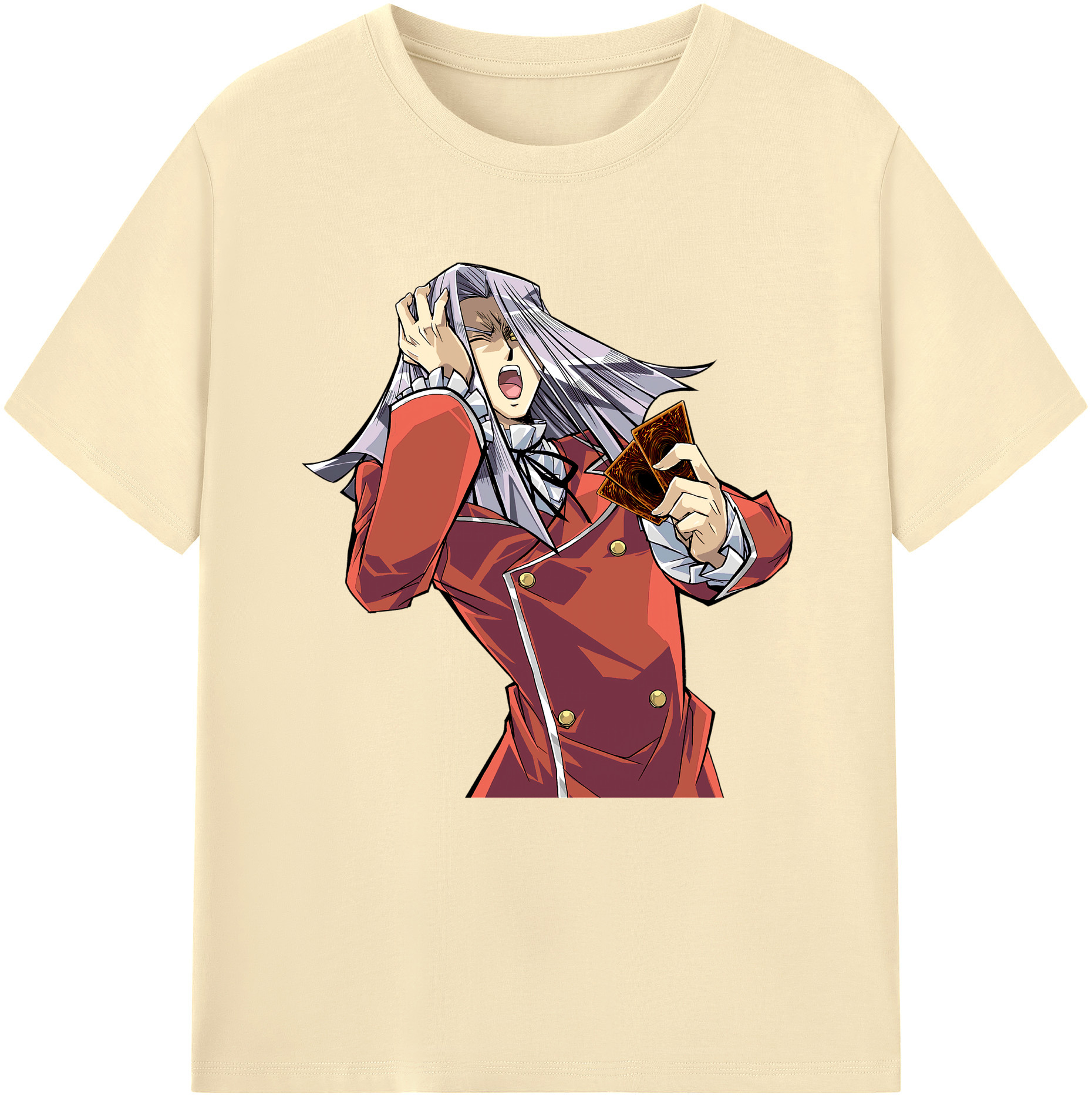 （画像用） 遊☆戯☆王 Yu-Gi-Oh! 綿100％半袖Tシャツ（フロントプリント）
